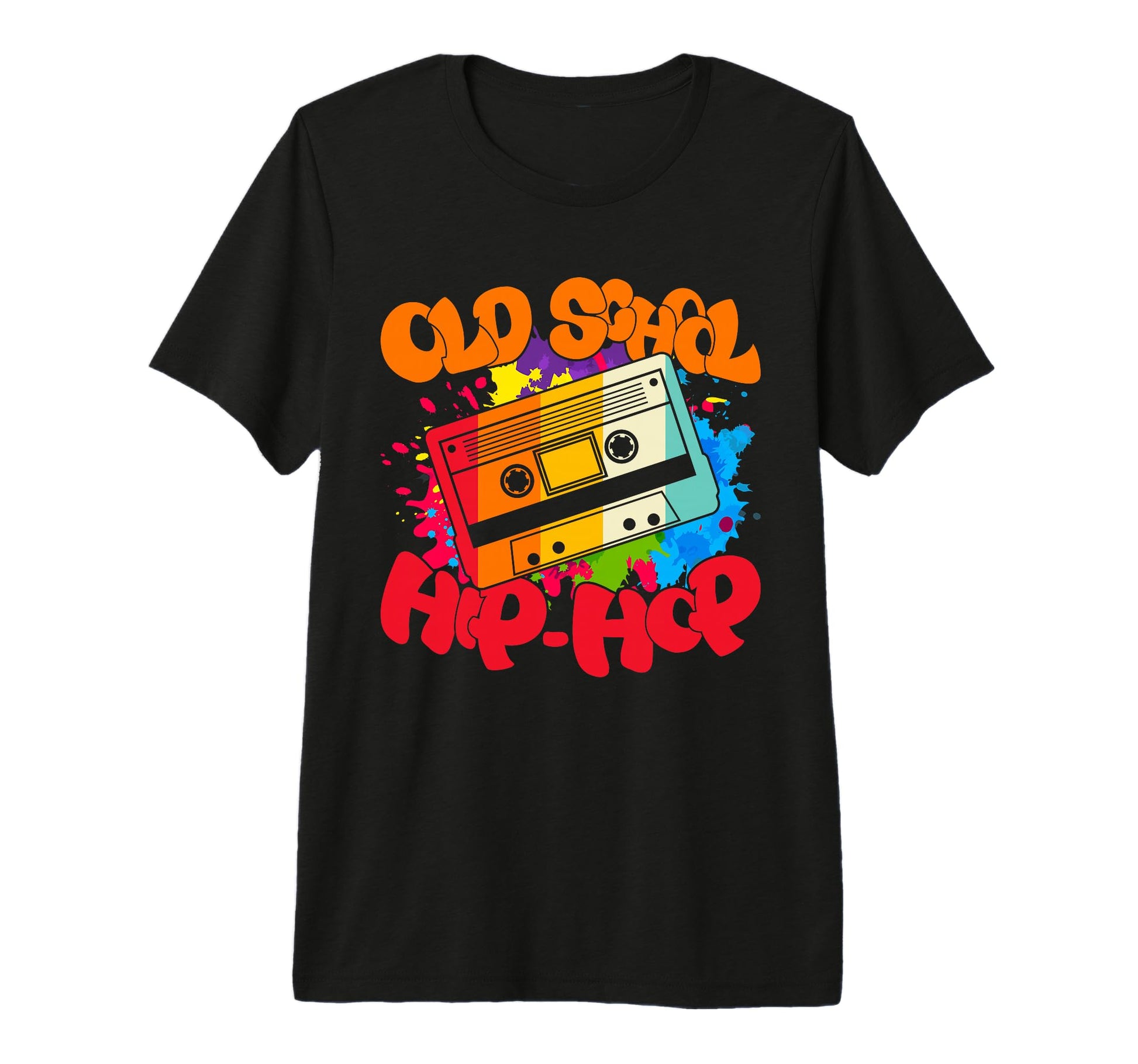 Old School Hip Hop 80S 90S Music T-Shirt - Custom Art Print Unisex - T-Shirt, Sweatshirt, Hoodie