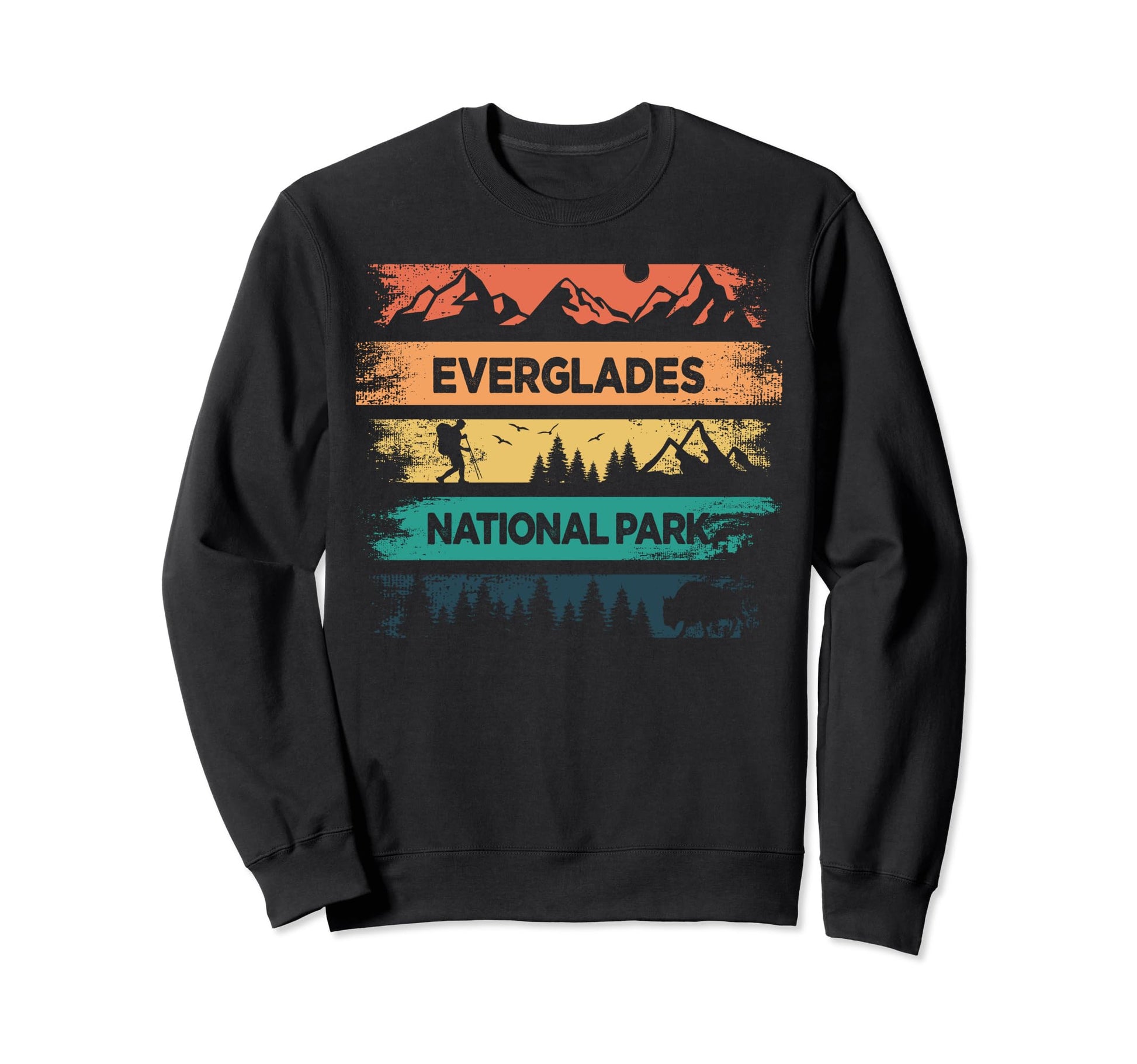 Everglades National Park Us Everglades Sweatshirt - Streetwear Style Unisex - T-Shirt, Sweatshirt, Hoodie