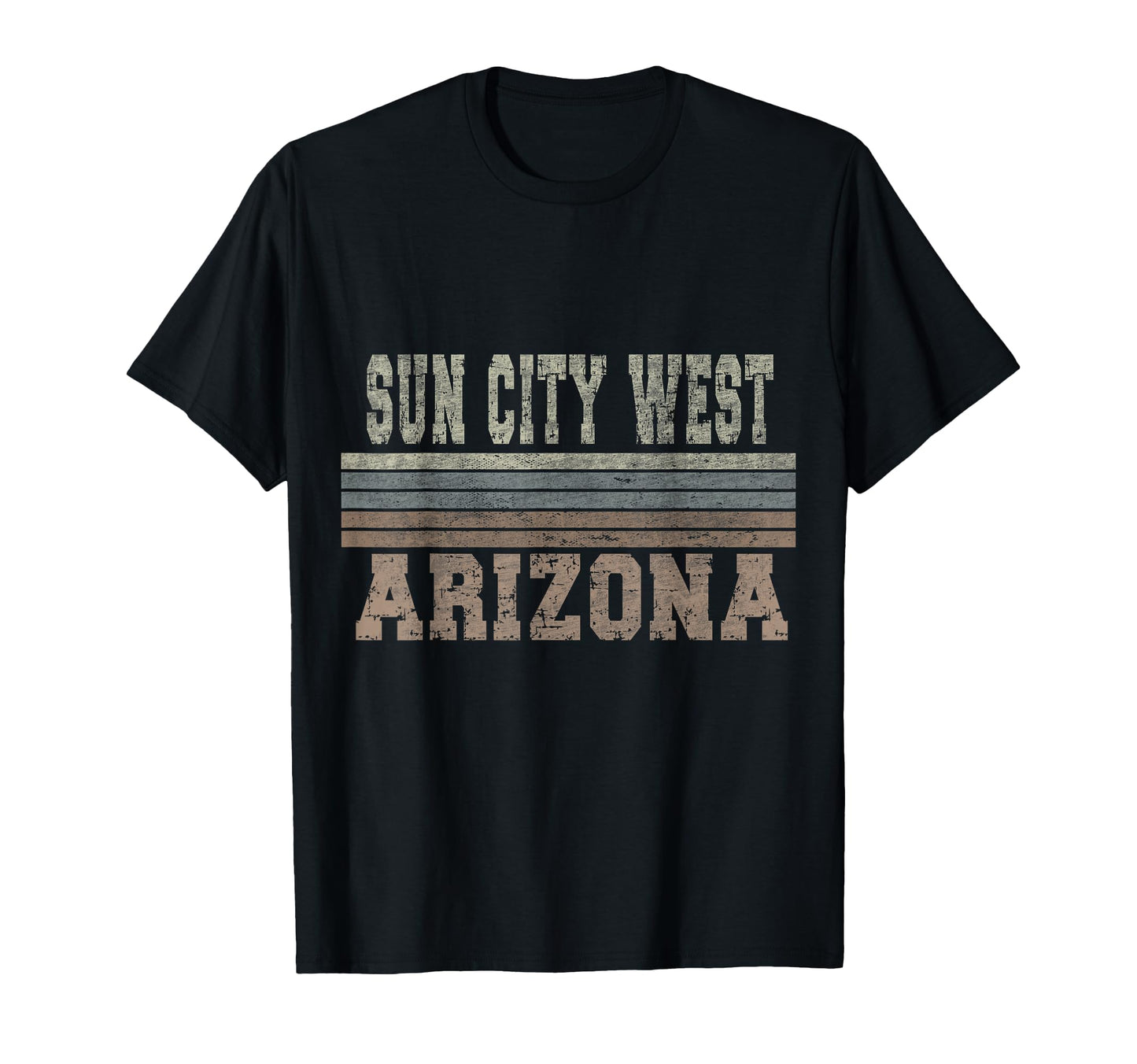 Sun City West Arizona T-Shirt - Novelty Apparel for Adults - T-Shirt, Sweatshirt, Hoodie