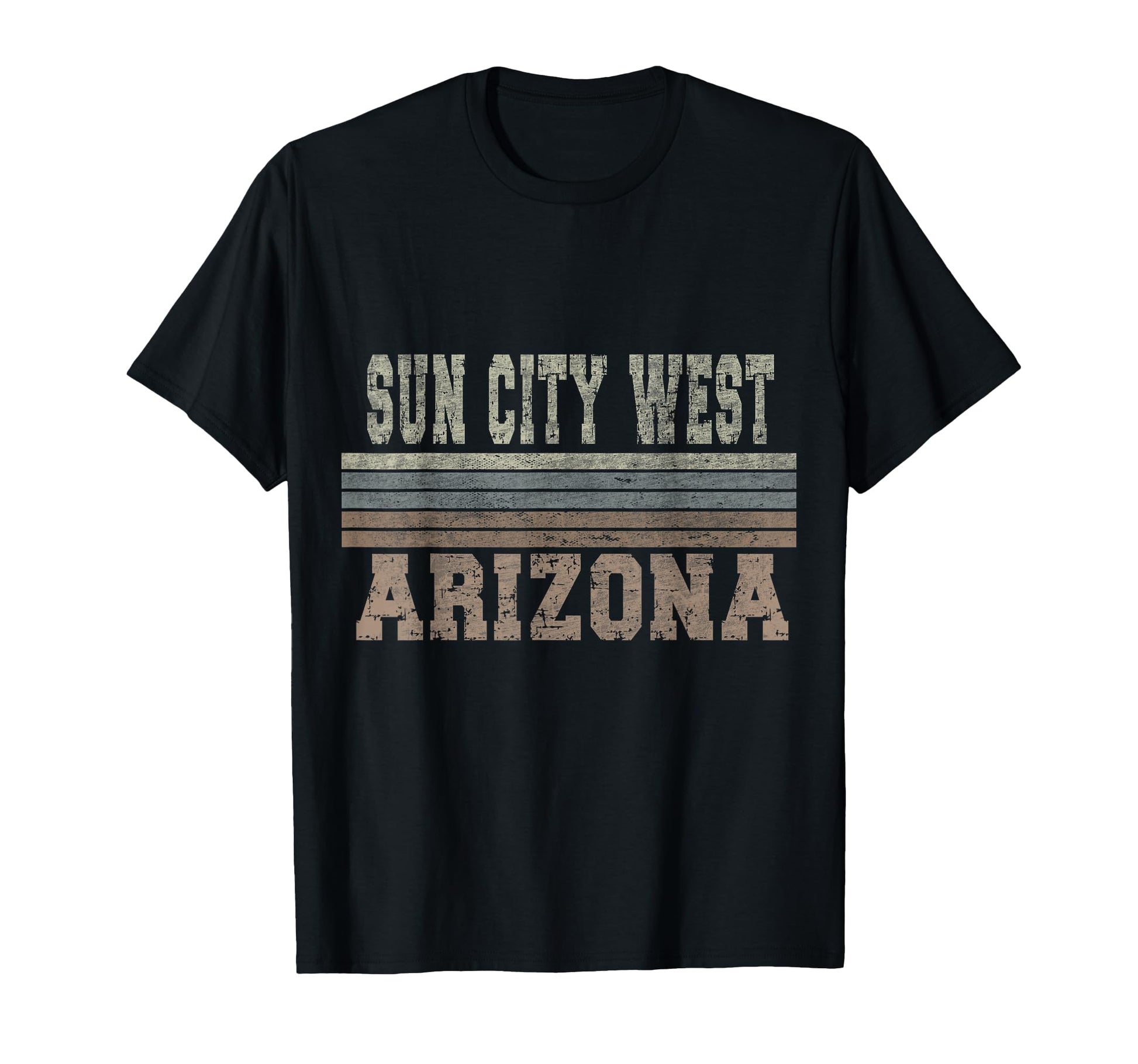 Sun City West Arizona T-Shirt - Novelty Apparel for Adults - T-Shirt, Sweatshirt, Hoodie