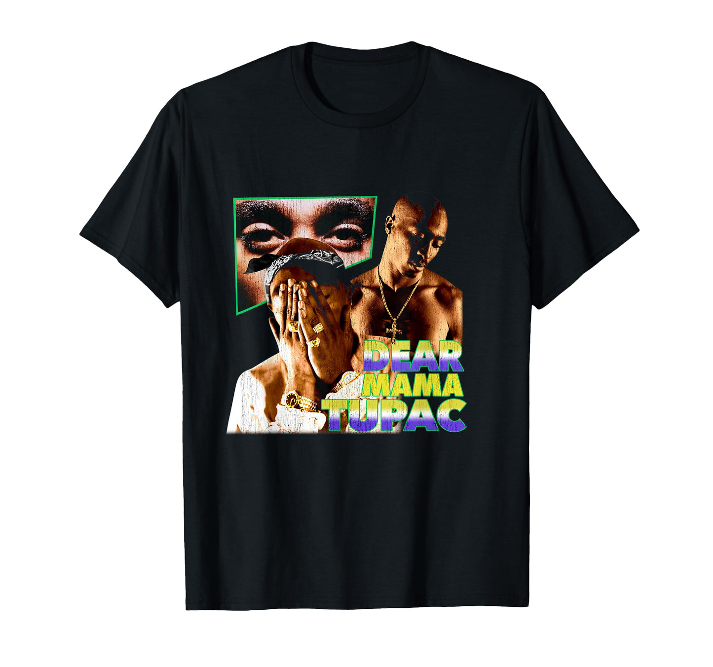 Tupac Dear Mama Photos T-Shirt - Graphic Print Men Women - T-Shirt, Sweatshirt, Hoodie