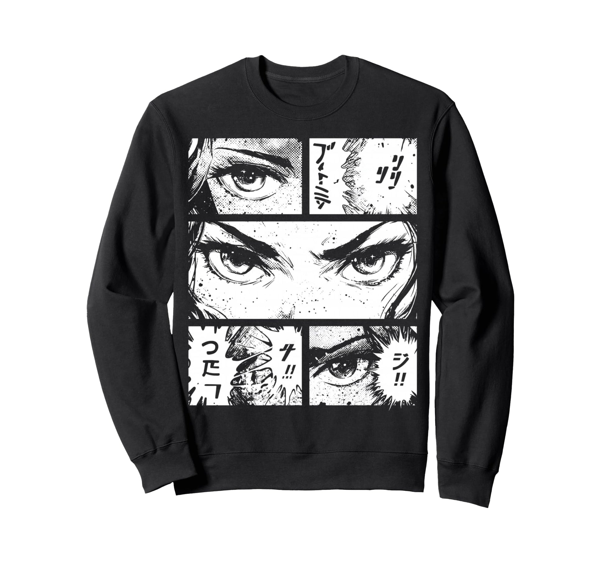 Goth Grunge Demon Anime Waifu Horror Alt Sweatshirt - Graphic Print Unisex - T-Shirt, Sweatshirt, Hoodie