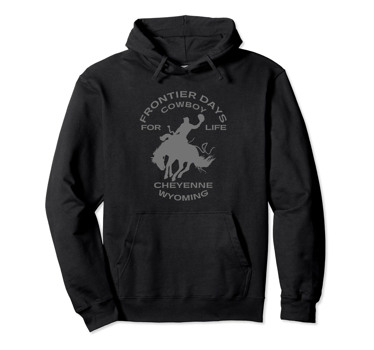 Cheyenne Wyoming Frontier Days Cowboy Hoodie - Streetwear Style Men Women - T-Shirt, Sweatshirt, Hoodie
