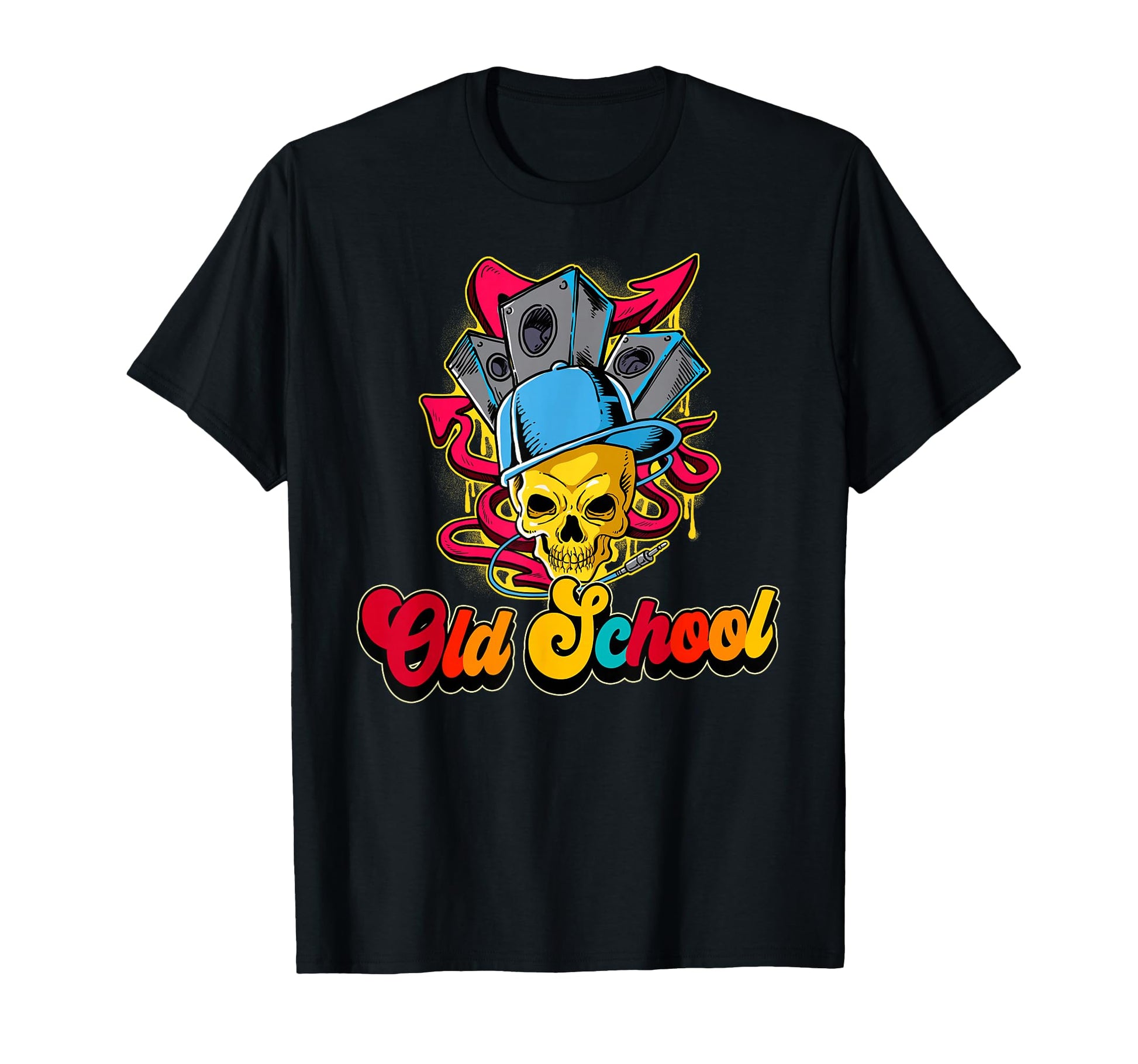 Old School Hip Hop T-Shirt - Unique Graphic Unisex - T-Shirt, Sweatshirt, Hoodie