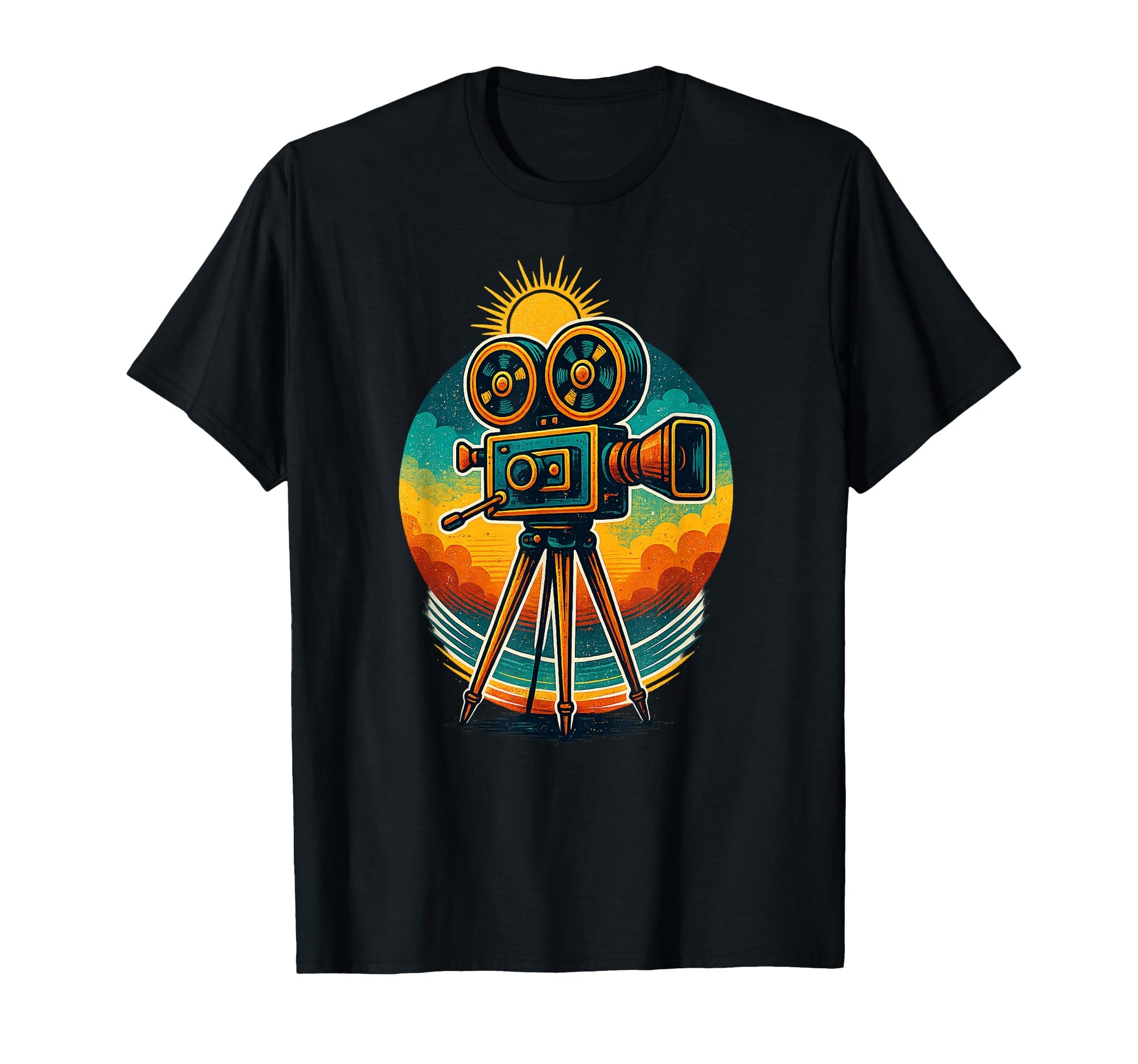 Movie Camera Film Art Cinephile T-Shirt - Streetwear Style Men Women - T-Shirt, Sweatshirt, Hoodie