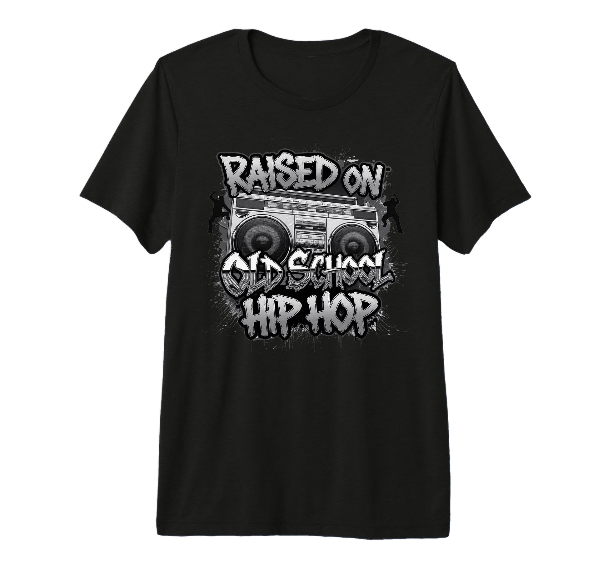 Hiphop Gift Freestyle Graffiti Music Tri T-Shirt - Minimalist Print Unisex - T-Shirt, Sweatshirt, Hoodie