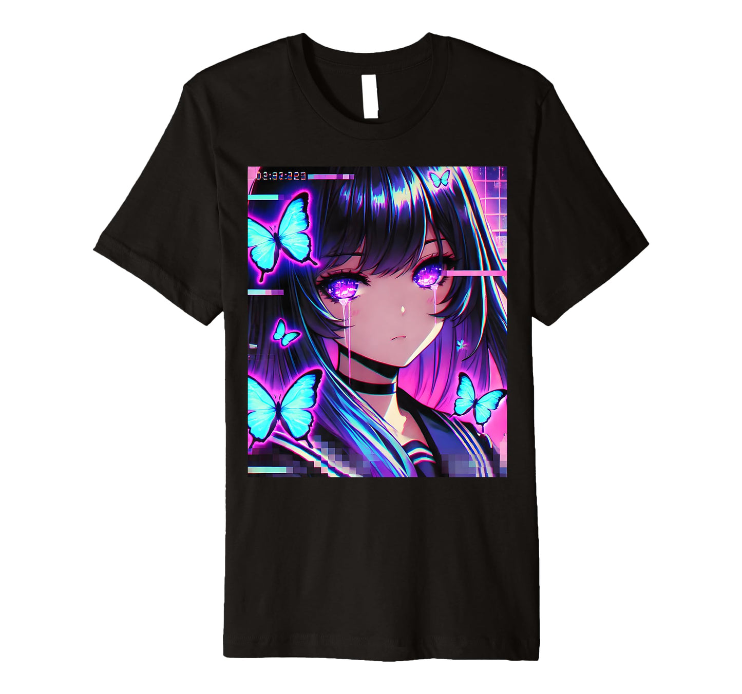 Anime Vaporwave Egirl Aesthetic T-Shirt - Trendy Graphic Men Women - T-Shirt, Sweatshirt, Hoodie