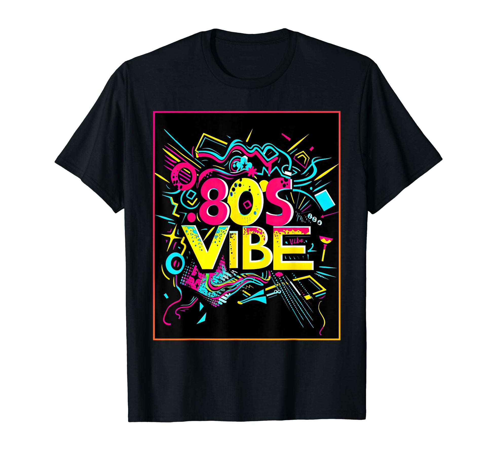 80S Party Synthwave Costume T-Shirt - Novelty Apparel Men Women - T-Shirt, Sweatshirt, Hoodie