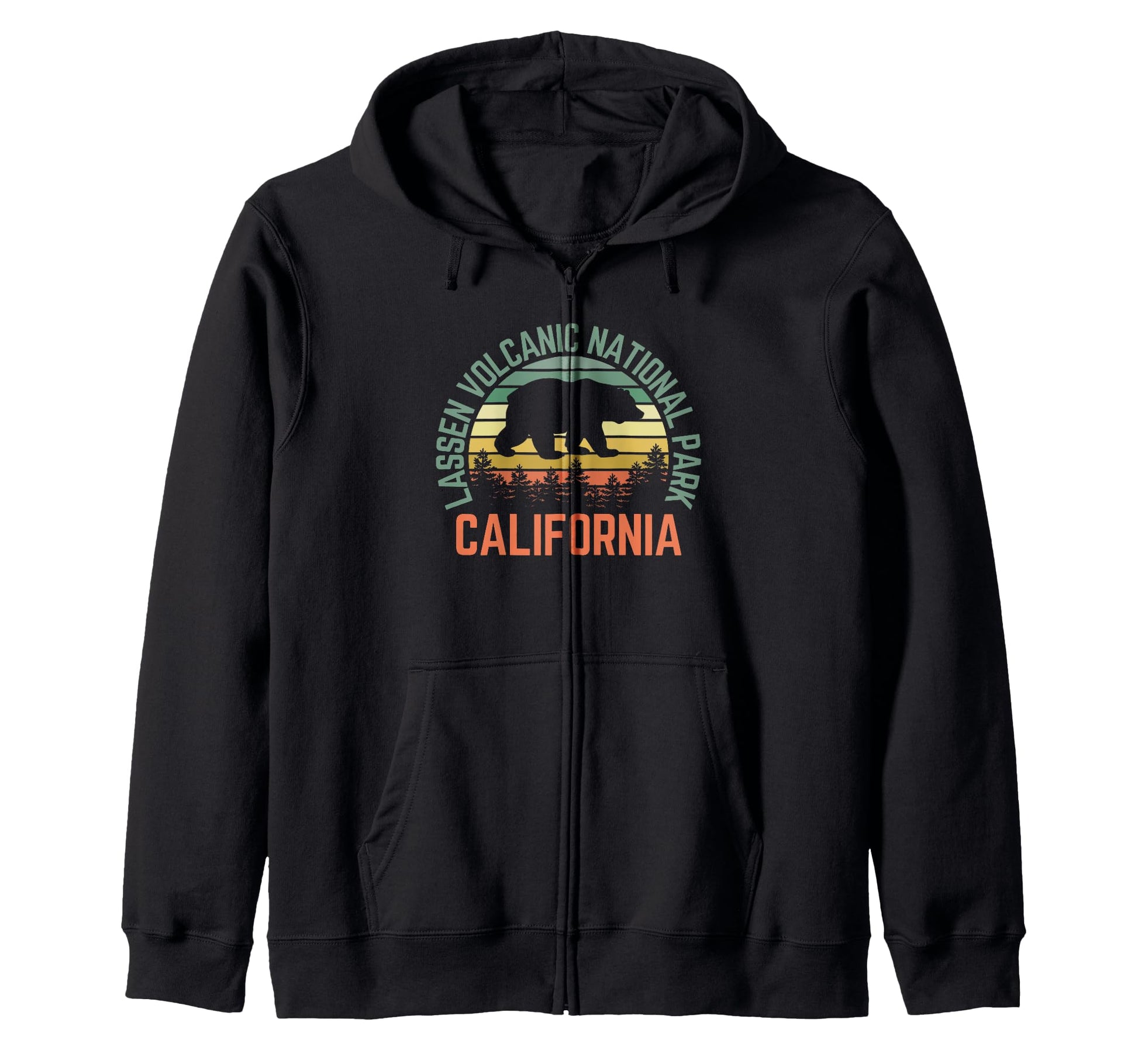 Lassen Volcanic National Park Hoodie - Custom Art Print Men Women - T-Shirt, Sweatshirt, Hoodie