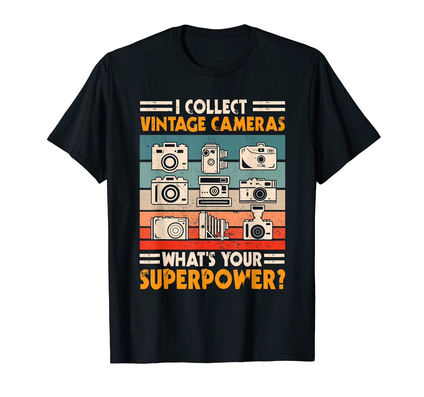 Great Camera Collector Photography Lover T-Shirt - Streetwear Style Unisex - T-Shirt, Sweatshirt, Hoodie