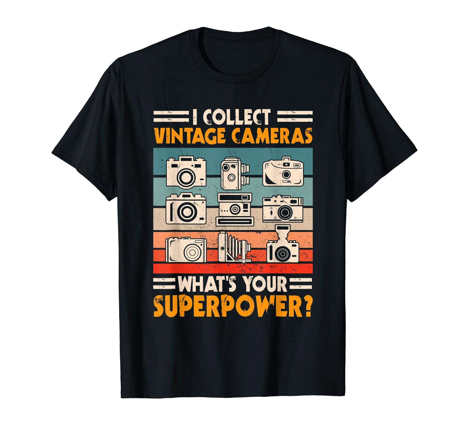 Great Camera Collector Photography Lover T-Shirt - Streetwear Style Unisex - T-Shirt, Sweatshirt, Hoodie