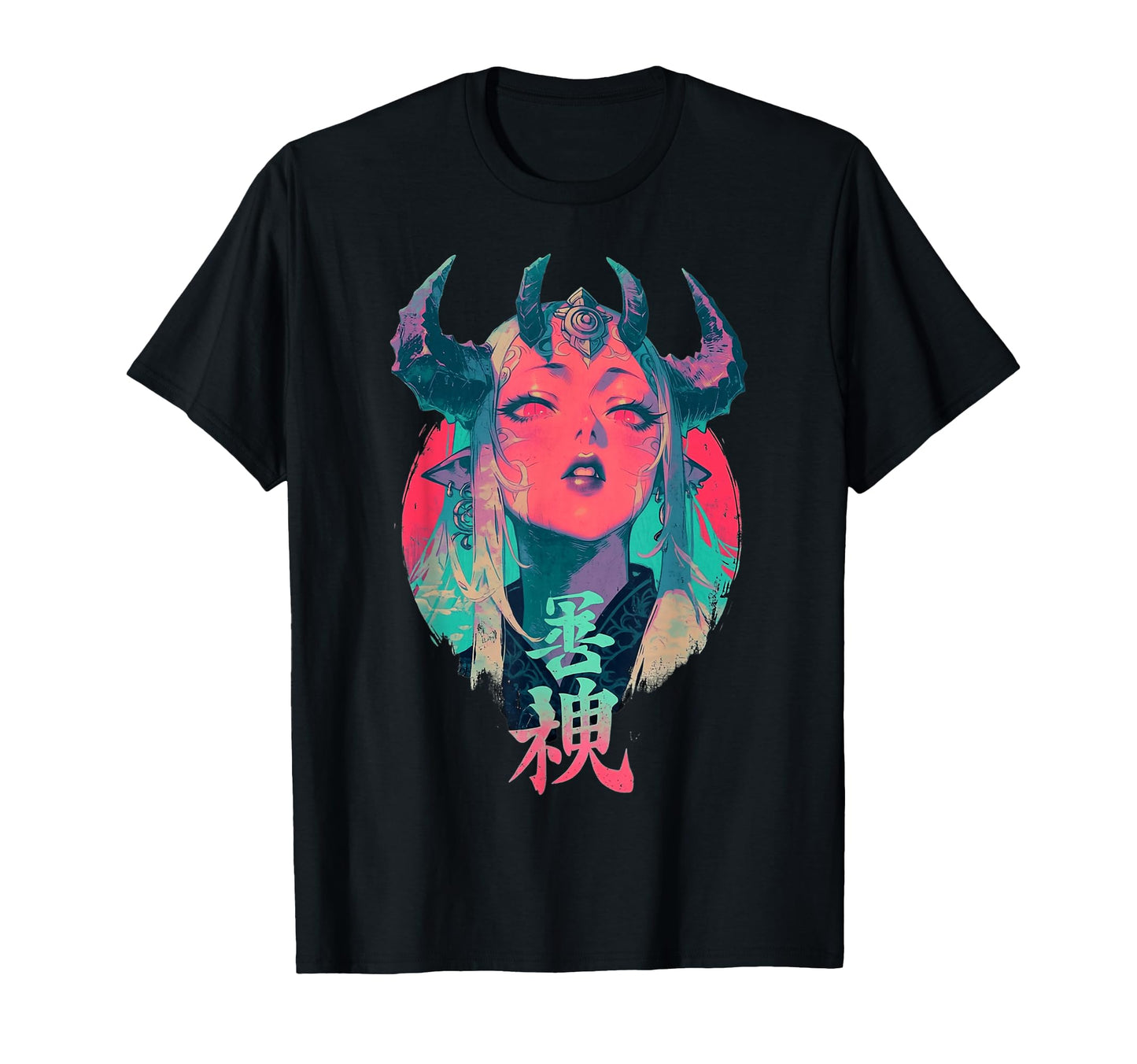 Goth Grunge Demon Anime Waifu Horror Alt T-Shirt - Trendy Graphic Unisex - T-Shirt, Sweatshirt, Hoodie
