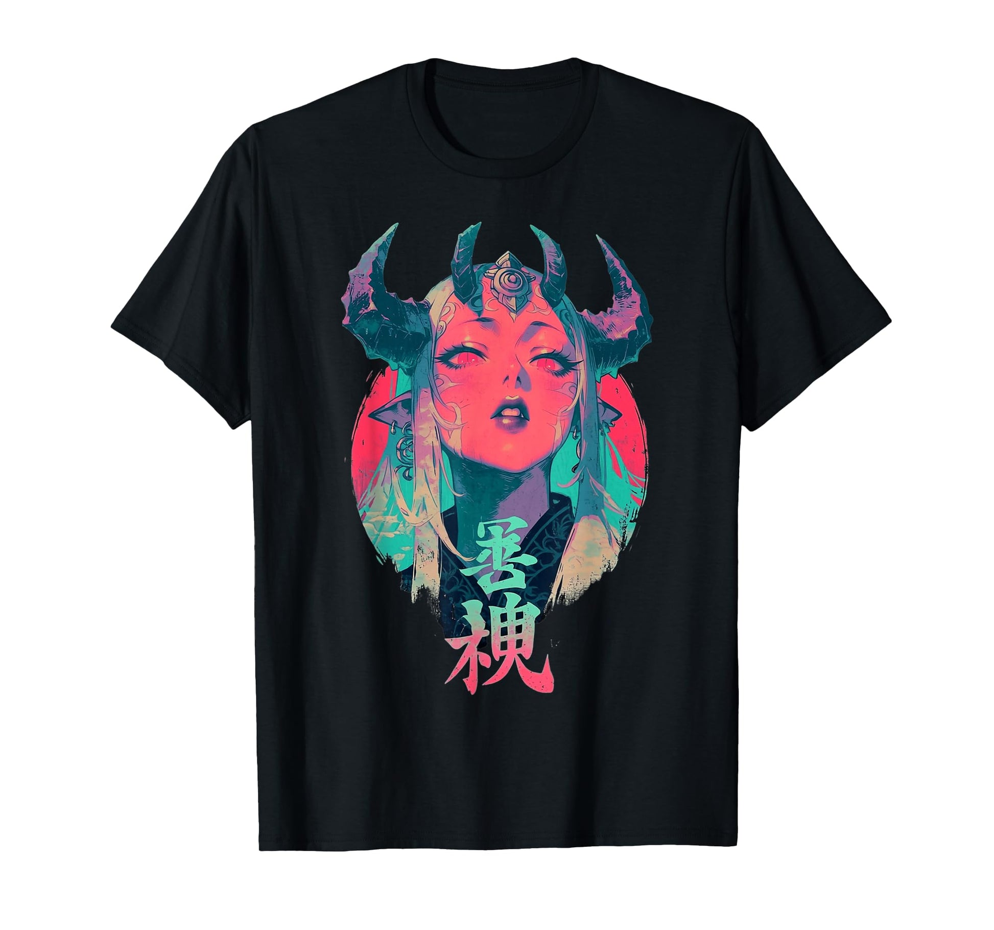 Goth Grunge Demon Anime Waifu Horror Alt T-Shirt - Trendy Graphic Unisex - T-Shirt, Sweatshirt, Hoodie