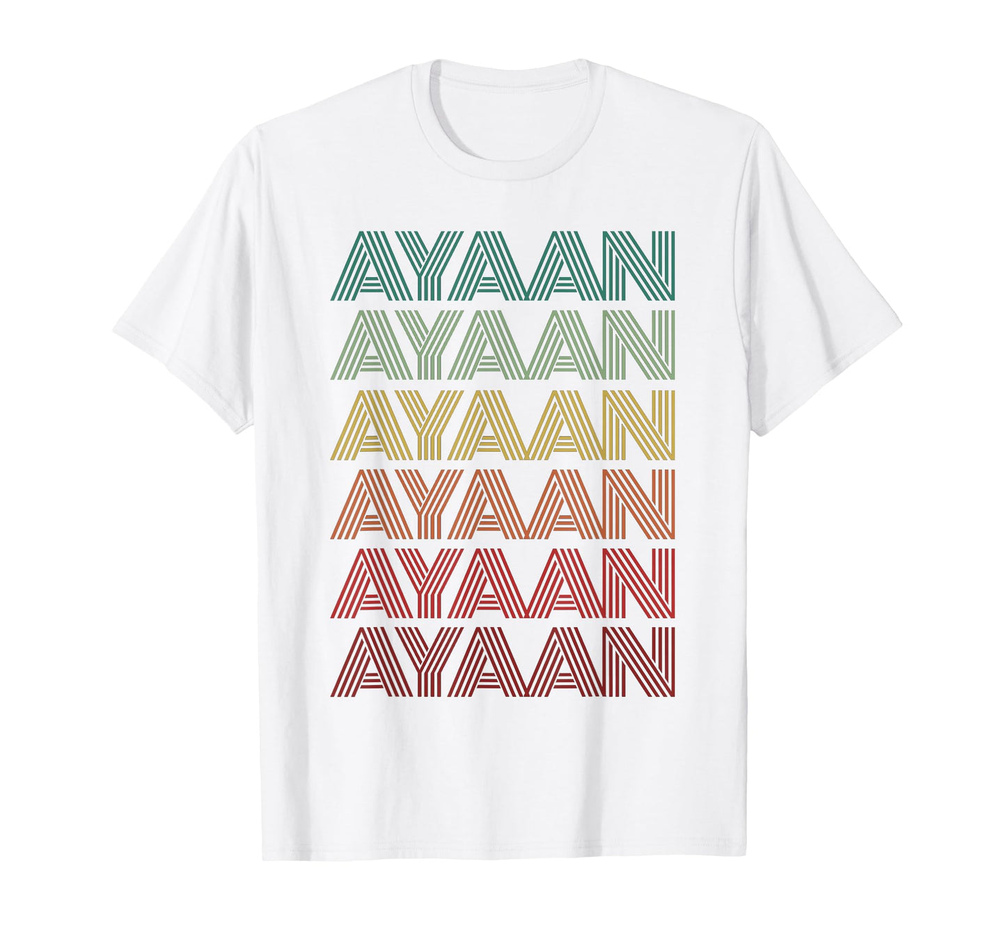Personalized First Name Ayaan Indian T-Shirt - Streetwear Style for Adults - T-Shirt, Sweatshirt, Hoodie