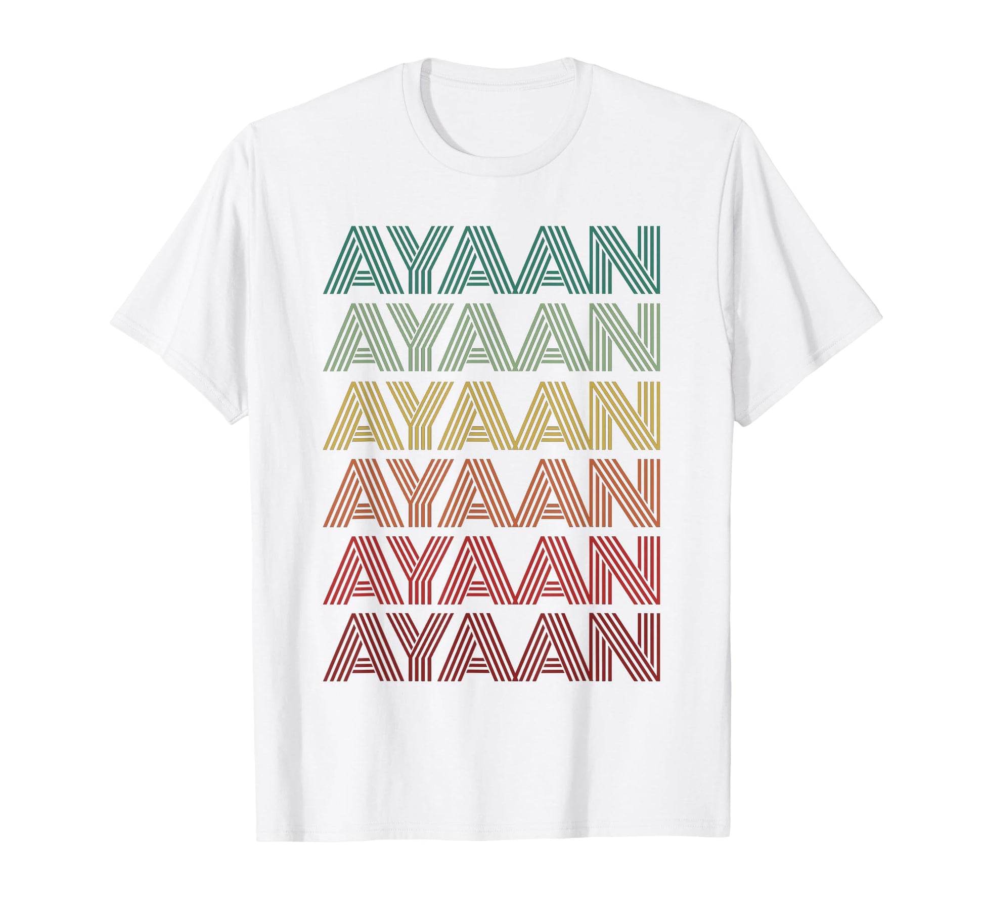 Personalized First Name Ayaan Indian T-Shirt - Streetwear Style for Adults - T-Shirt, Sweatshirt, Hoodie