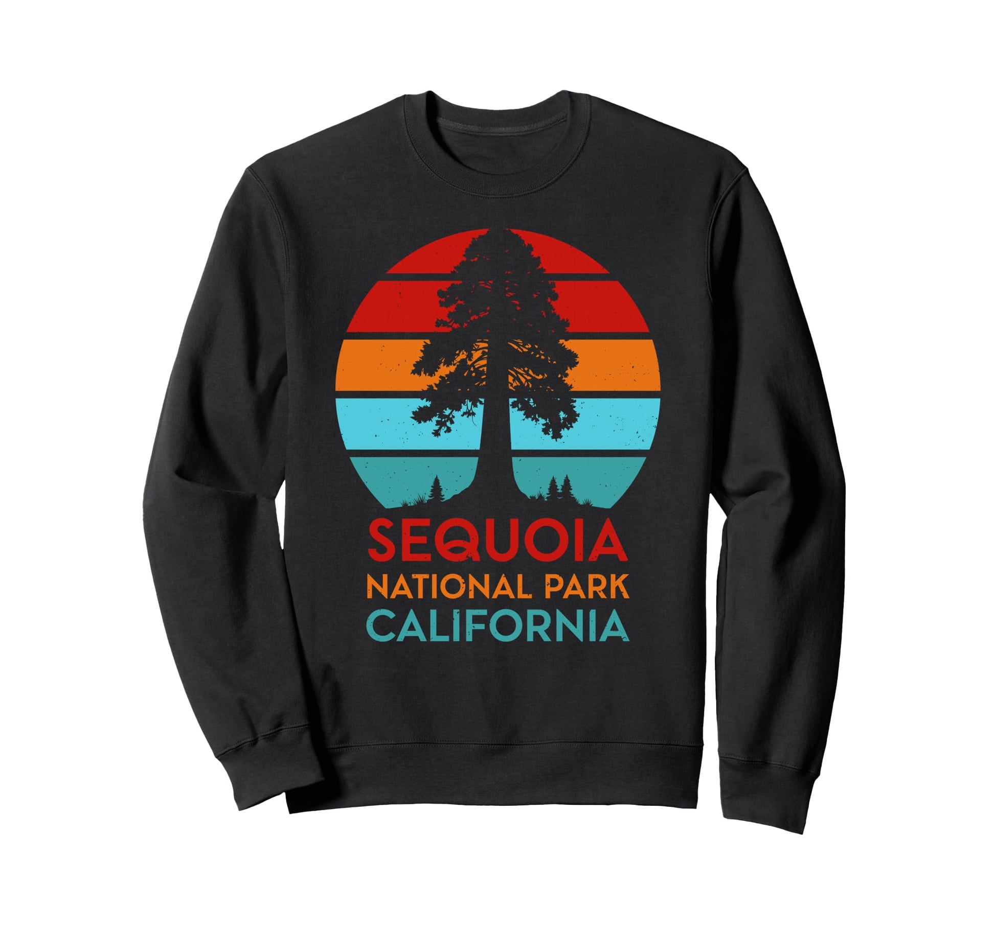 Sequoia National Park California Tree Sweatshirt - Aesthetic Graphic Unisex - T-Shirt, Sweatshirt, Hoodie