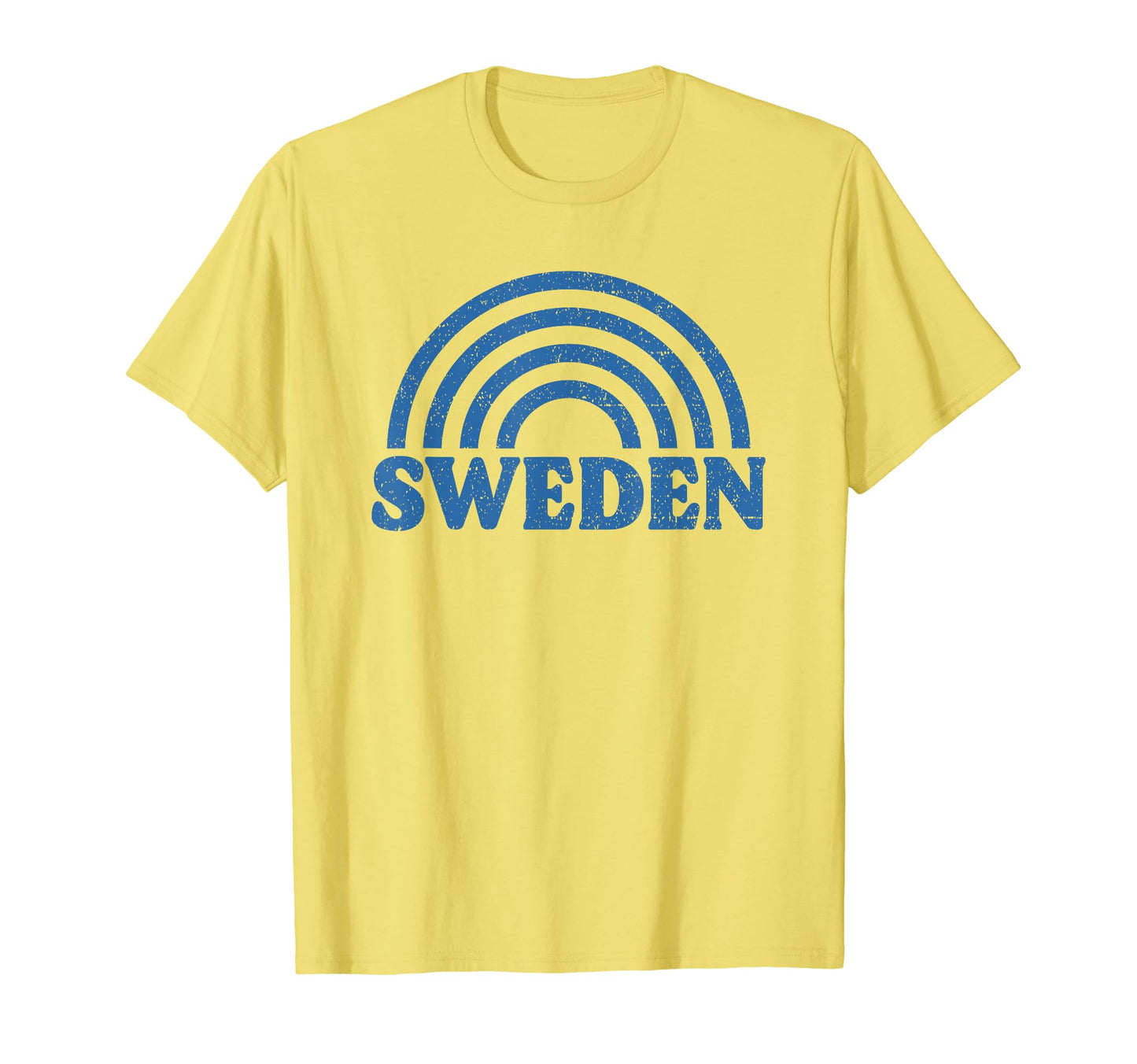 Sweden Flag Rainbow Sverige Swedish T-Shirt - Graphic Print for Adults - T-Shirt, Sweatshirt, Hoodie