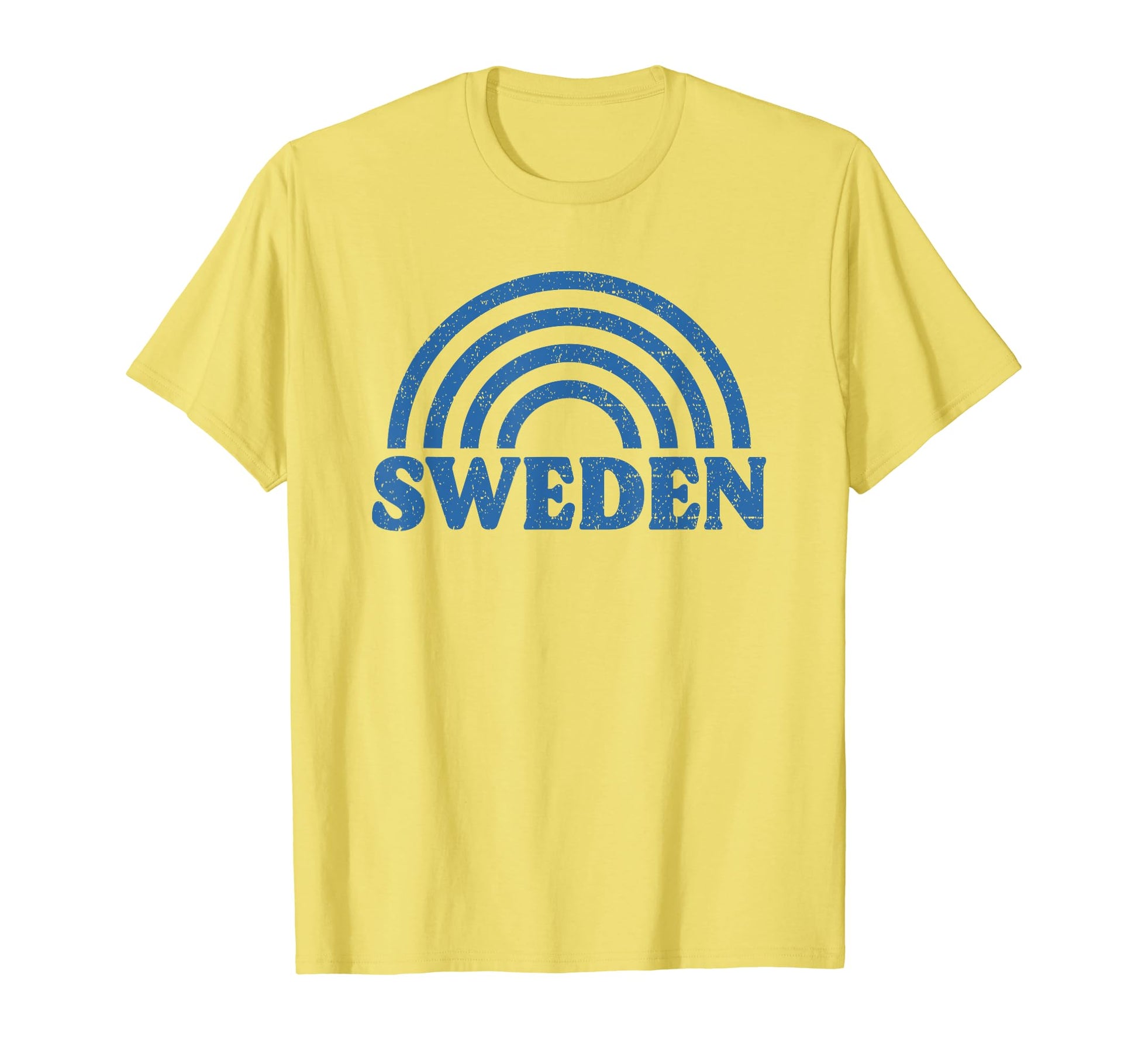 Sweden Flag Rainbow Sverige Swedish T-Shirt - Graphic Print for Adults - T-Shirt, Sweatshirt, Hoodie