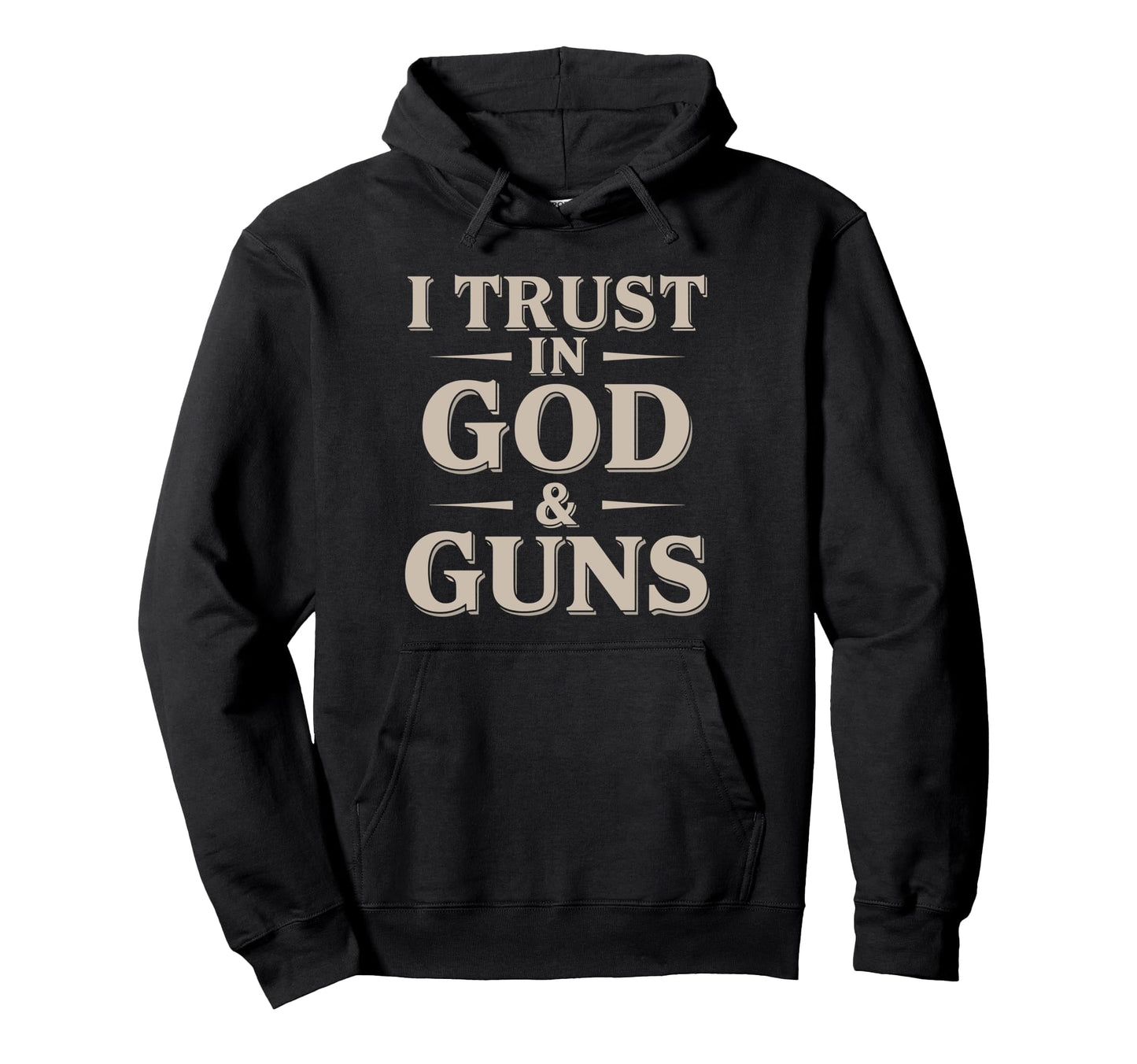I Trust God And Guns Christian Cowboy Hoodie - Streetwear Style for Adults - T-Shirt, Sweatshirt, Hoodie