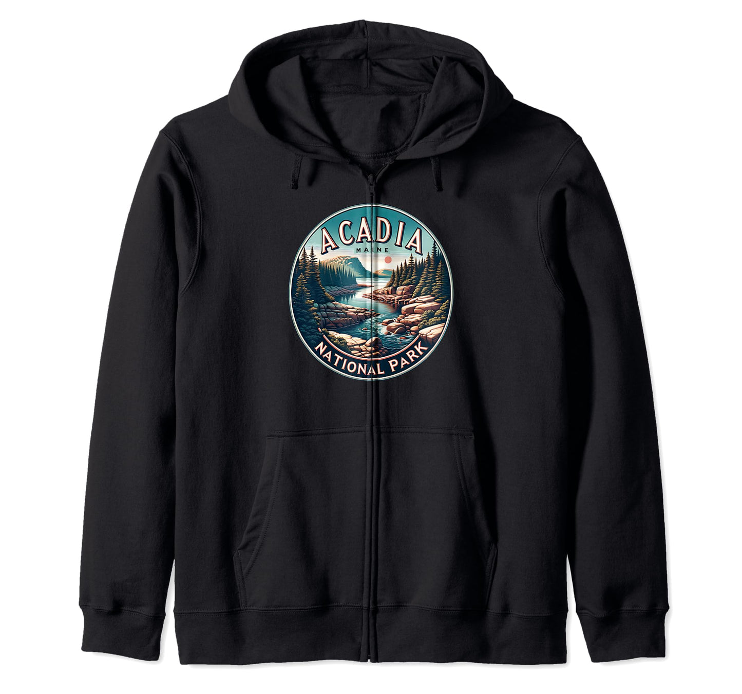 Acadia National Park Maine Usa Sweatshirt - Casual Everyday Wear Men Women - T-Shirt, Sweatshirt, Hoodie