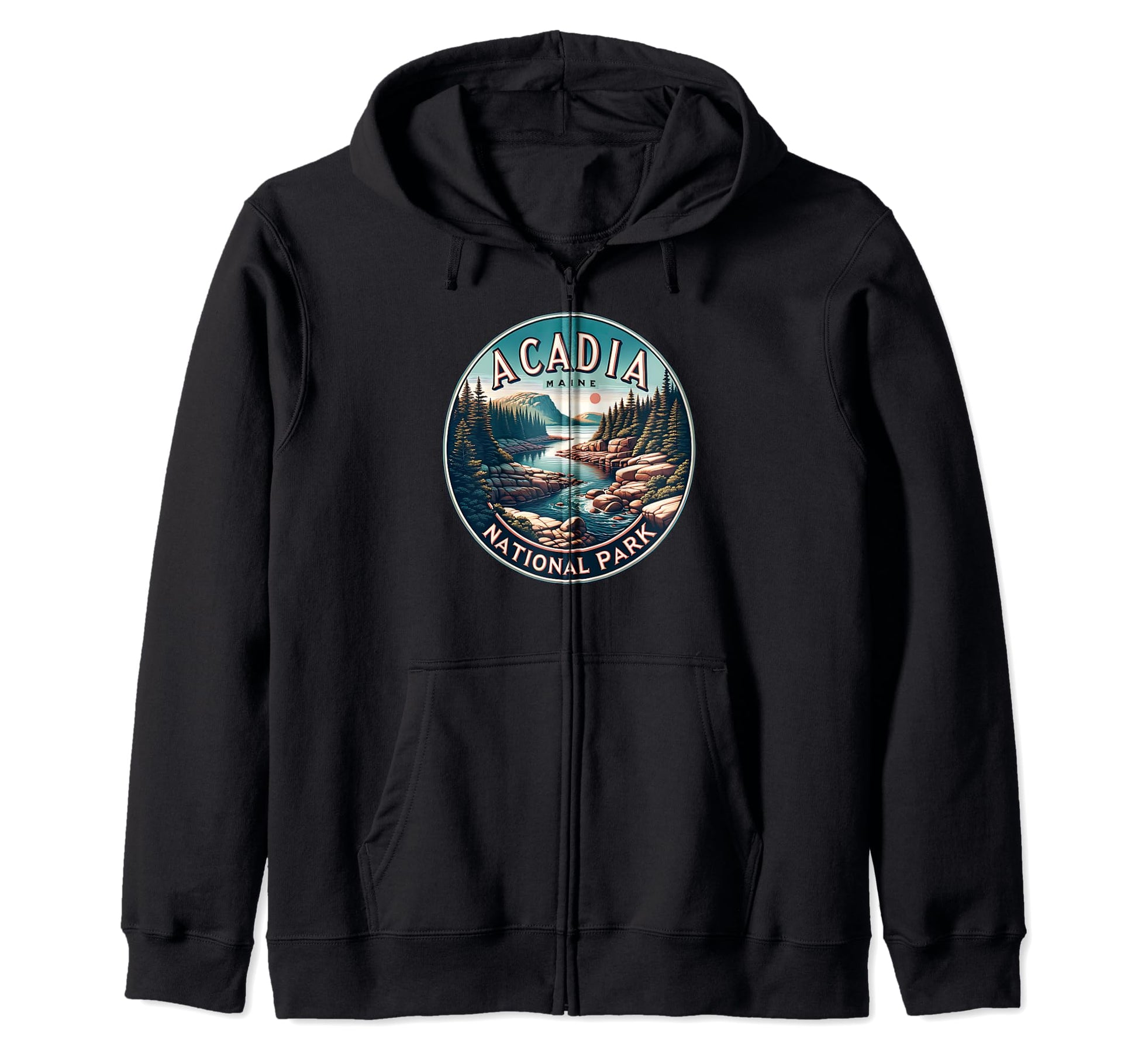 Acadia National Park Maine Usa Sweatshirt - Casual Everyday Wear Men Women - T-Shirt, Sweatshirt, Hoodie