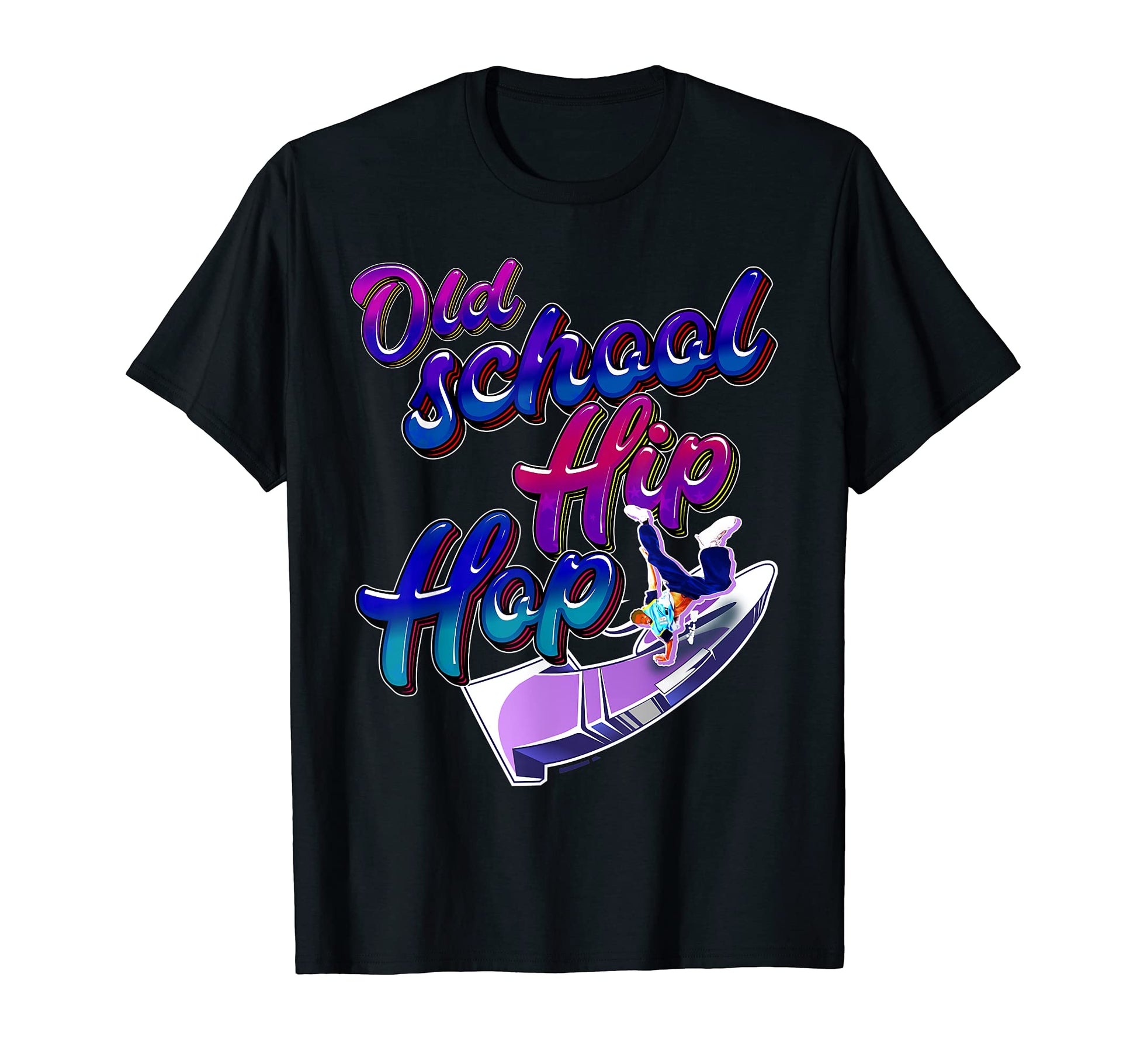 Old School Hip Hop 80S 90S Graffiti T-Shirt - Graphic Print Unisex - T-Shirt, Sweatshirt, Hoodie
