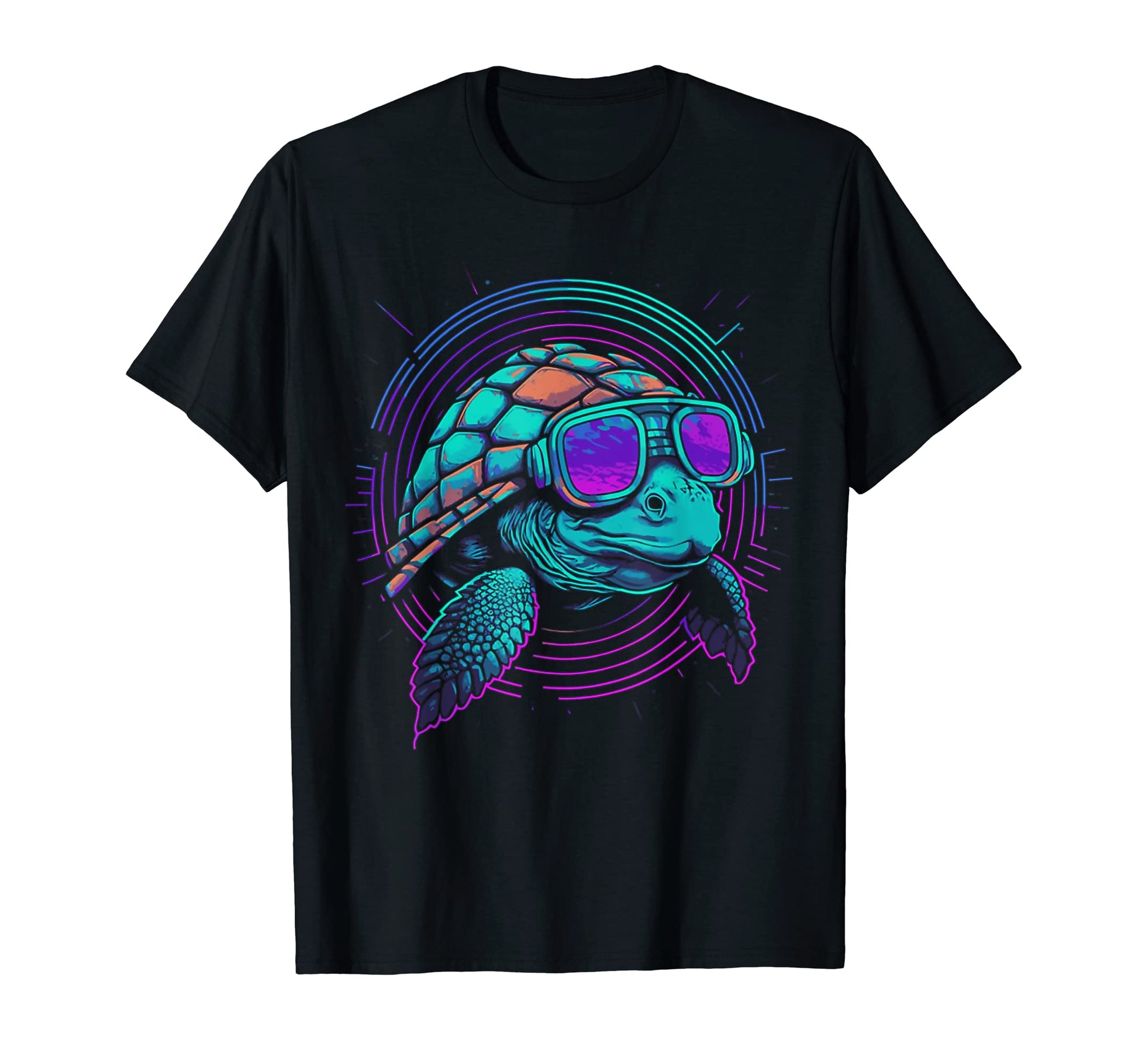 1980S 1990S Vaporwave Japanese Turtle T-Shirt - Novelty Apparel Unisex - T-Shirt, Sweatshirt, Hoodie