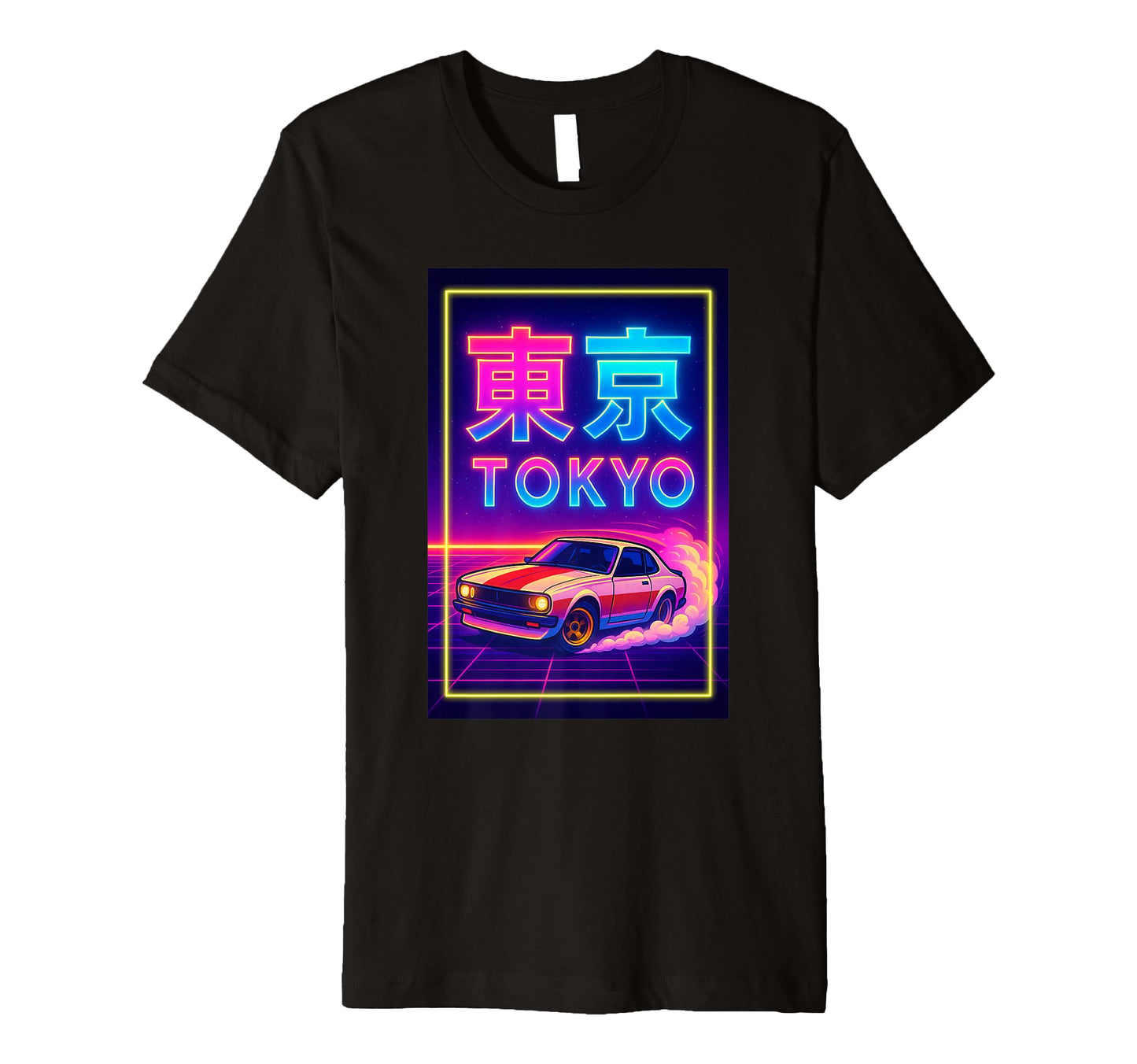 Japan Tokyo Street Race Car T-Shirt - Casual Everyday Wear Men Women - T-Shirt, Sweatshirt, Hoodie