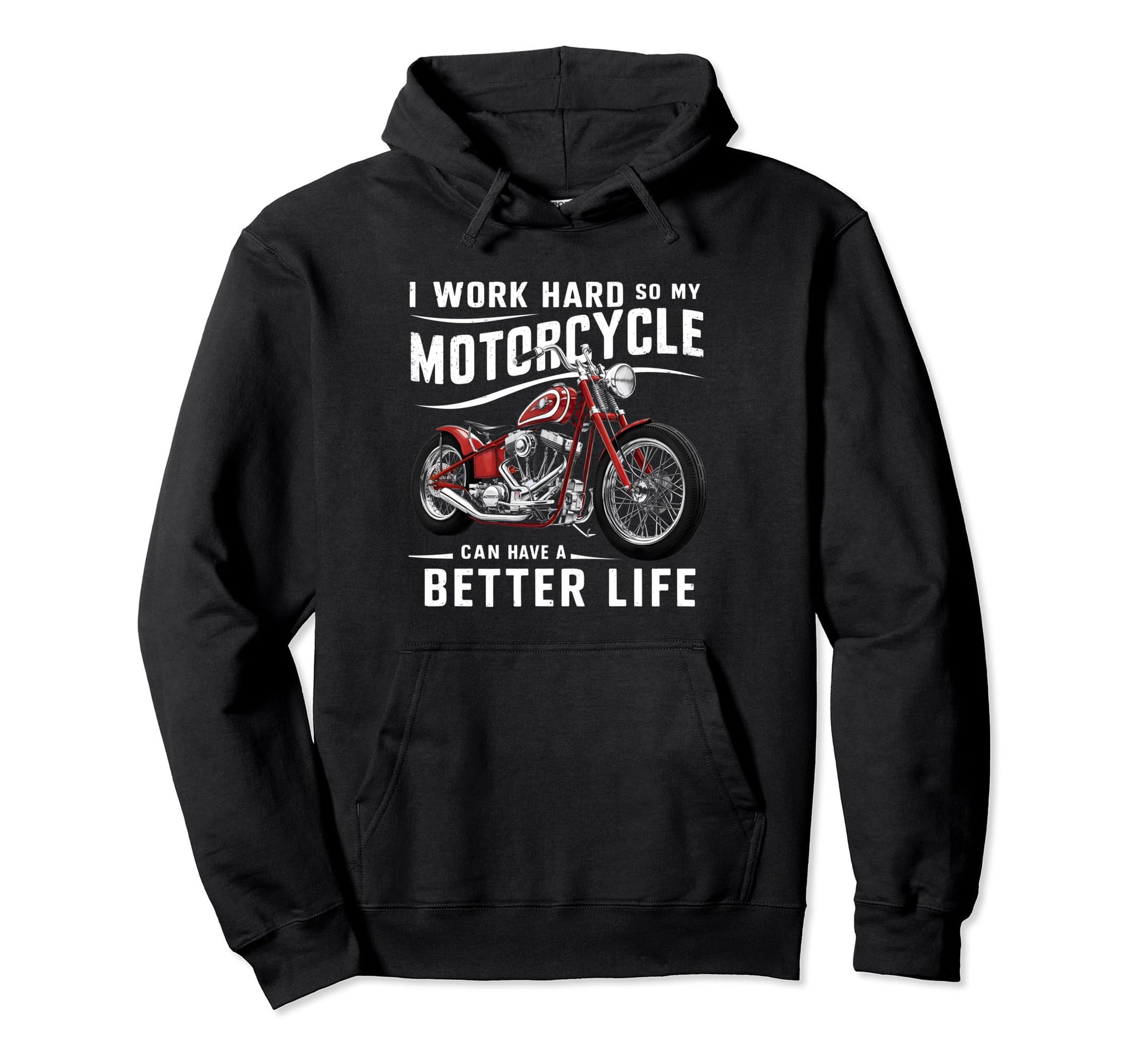 Motorcycle Lovers And Motorbike Hoodie - Casual Everyday Wear Men Women - T-Shirt, Sweatshirt, Hoodie