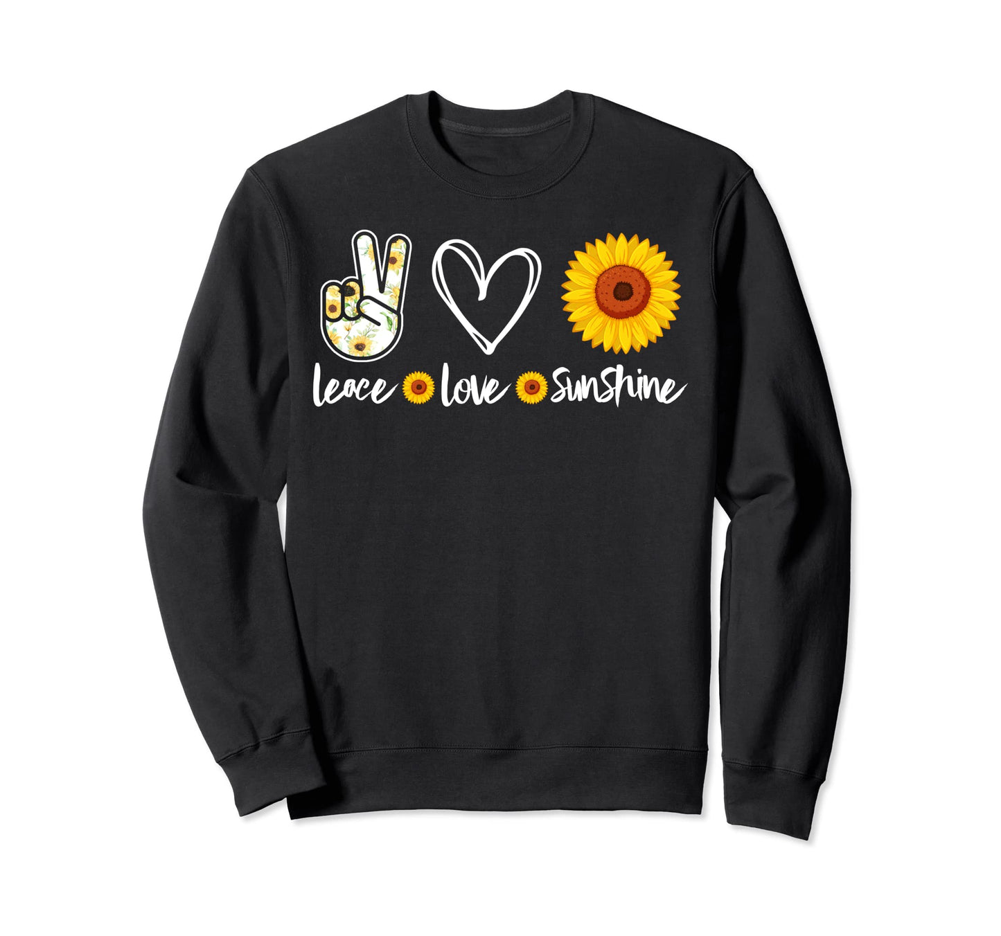Peace Lover Summer Hippie Sweatshirt - Aesthetic Graphic for Adults - T-Shirt, Sweatshirt, Hoodie