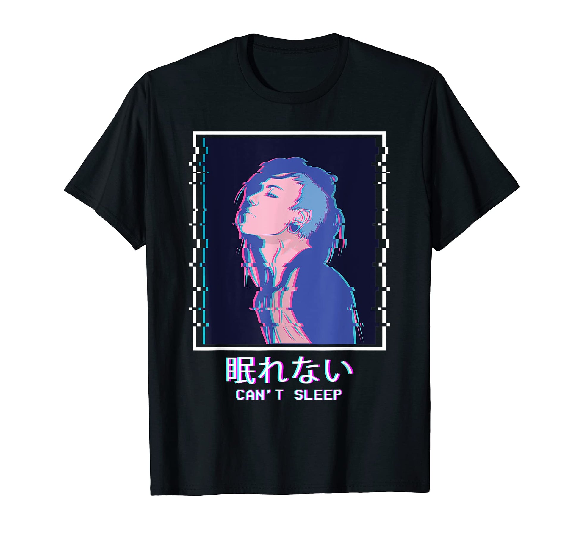 Punk Emo Anime Sad Vaporwave Aesthetic T-Shirt - Aesthetic Graphic Unisex - T-Shirt, Sweatshirt, Hoodie
