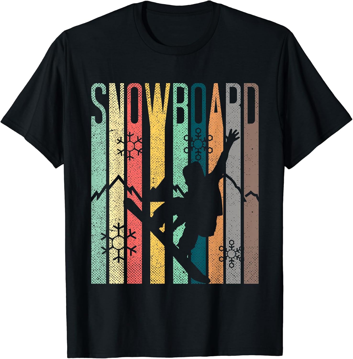 Vintage Snowboarding Merch - Adult & Kids T-Shirts, Sweatshirts & Hoodies apparel design preview 1