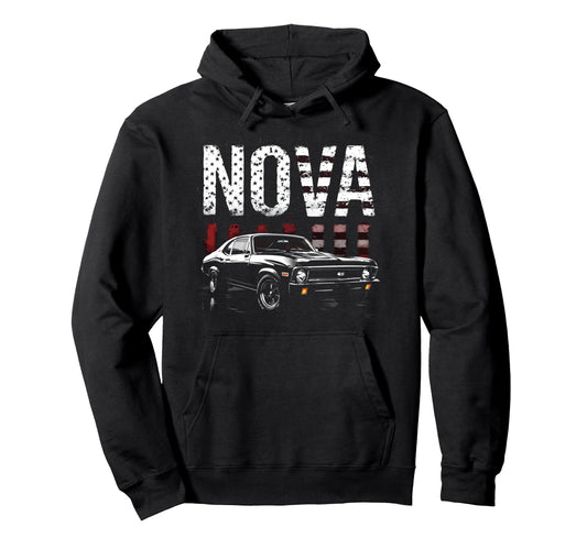1969 69 Nova Ss Old School American Hoodie - Custom Art Print for Adults - T-Shirt, Sweatshirt, Hoodie
