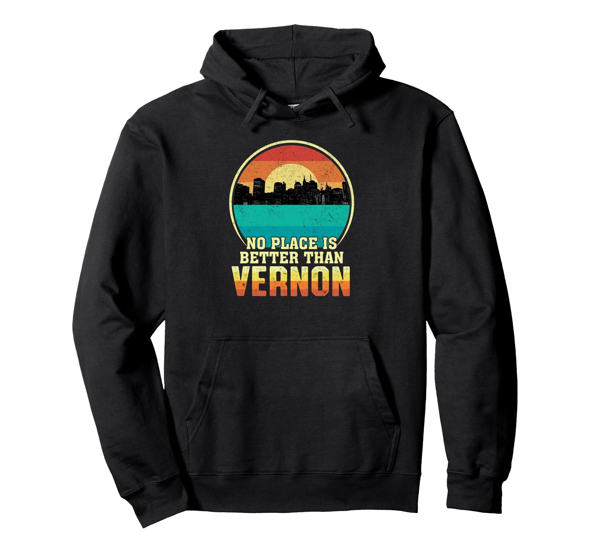 No Place Is Better Than Vernon Cowboy Hoodie - Novelty Apparel Men Women - T-Shirt, Sweatshirt, Hoodie