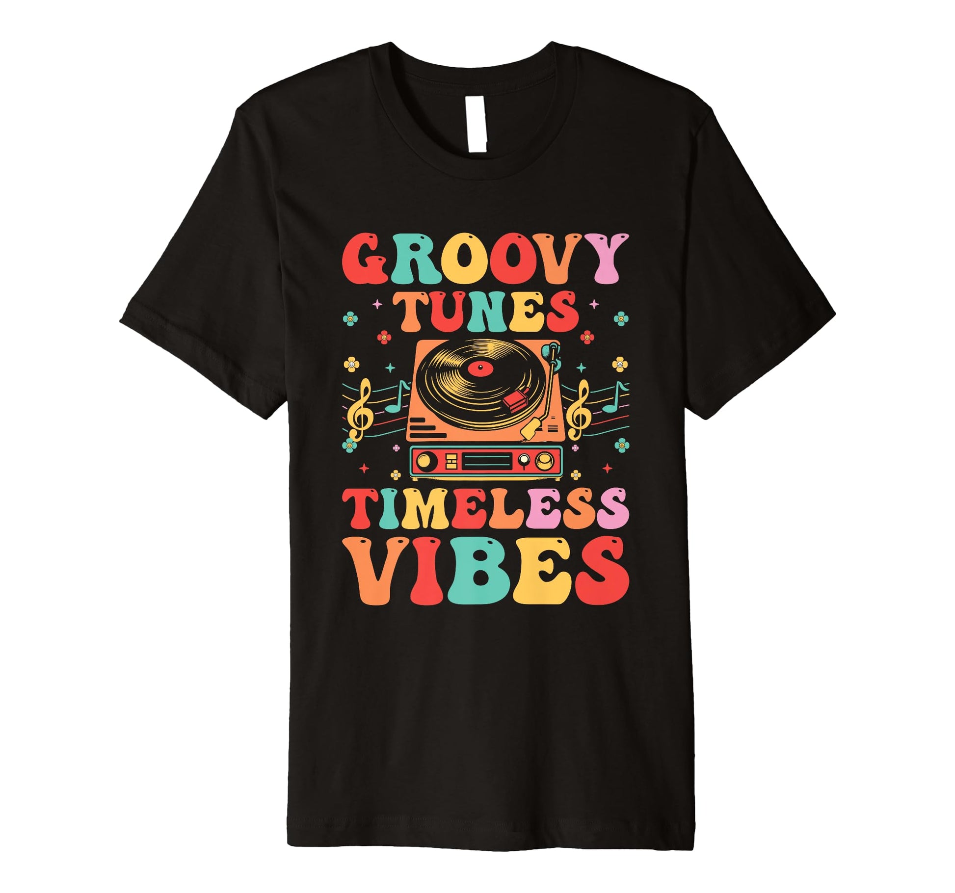 Funny Old School Dj Equipment Table T-Shirt - Unique Graphic Unisex - T-Shirt, Sweatshirt, Hoodie