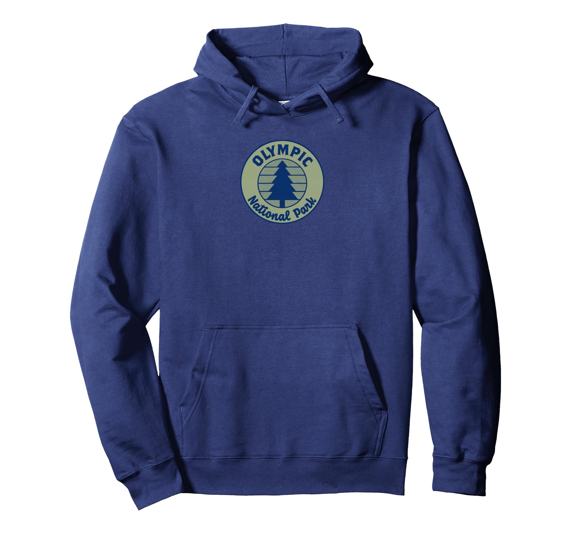 Olympic National Park Simple Hipster Tree Hoodie - Custom Art Print Unisex - T-Shirt, Sweatshirt, Hoodie