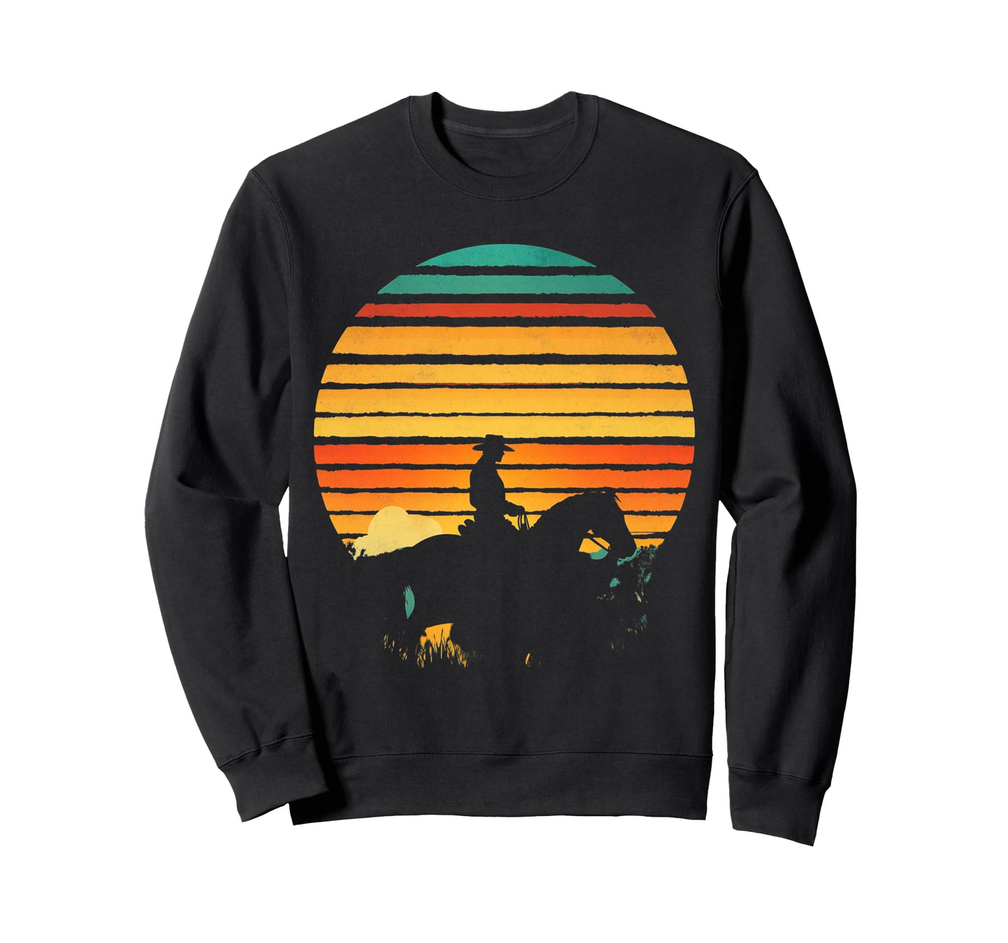 Cowboy Sweatshirt - Custom Art Print for Adults - T-Shirt, Sweatshirt, Hoodie
