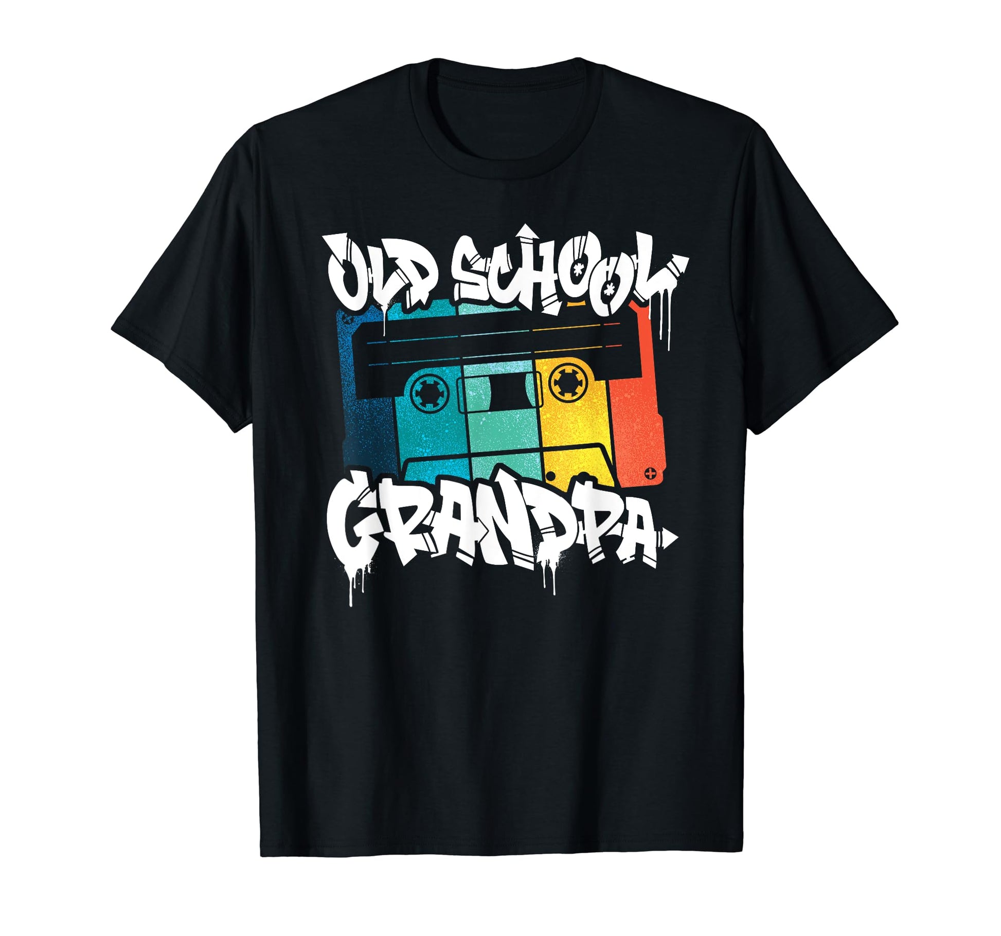 Old School Grandpa 80S 90S Graffiti T-Shirt - Aesthetic Graphic for Adults - T-Shirt, Sweatshirt, Hoodie