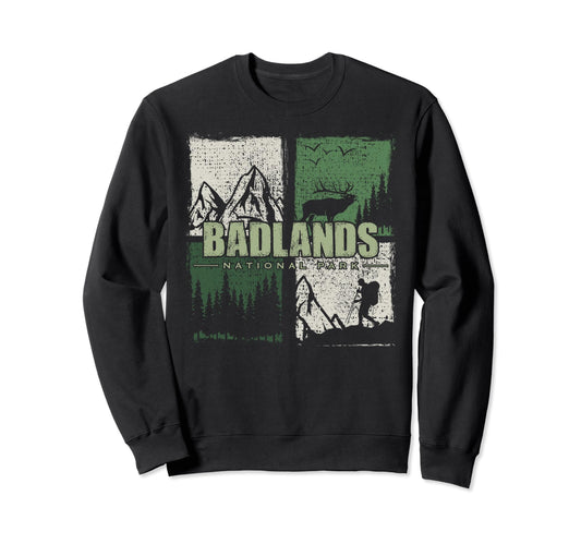 Badlands National Park Us Badlands Sweatshirt - Streetwear Style for Adults - T-Shirt, Sweatshirt, Hoodie
