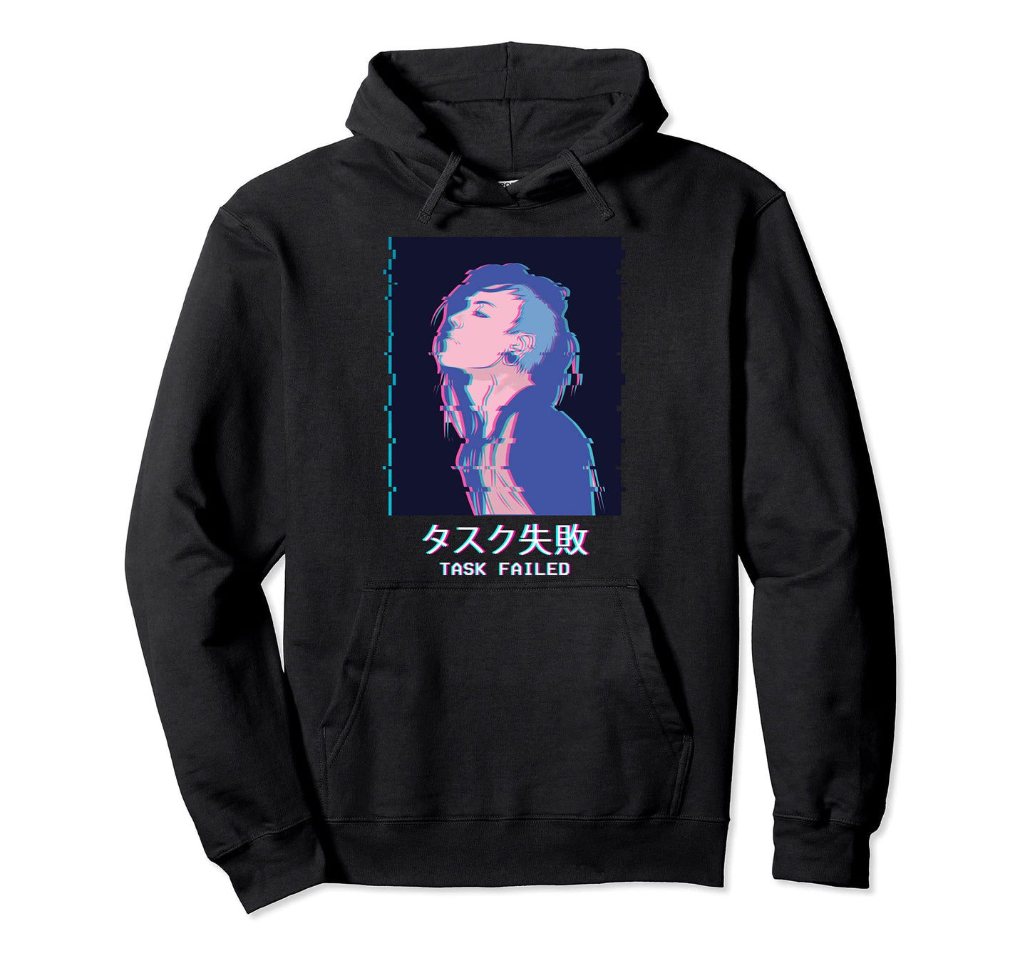 Emo Punk Anime Alt Vaporwave Hoodie - Casual Everyday Wear for Adults - T-Shirt, Sweatshirt, Hoodie
