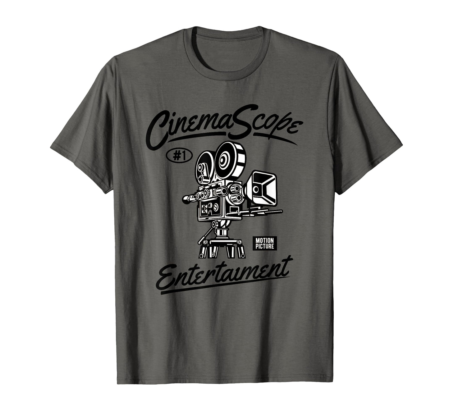 Cinema Movie Camera T-Shirt - Fun Novelty Design Men Women - T-Shirt, Sweatshirt, Hoodie