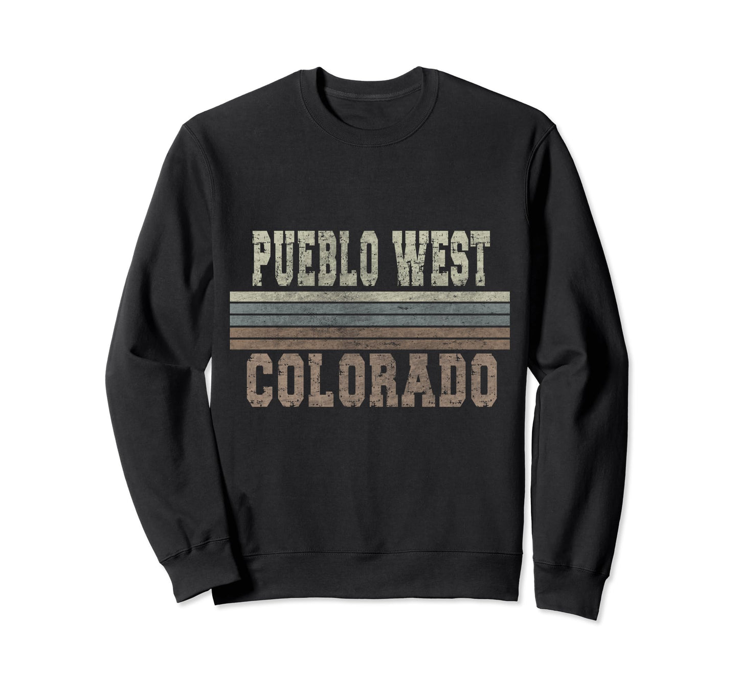 Pueblo West Colorado Sweatshirt - Unique Graphic Unisex - T-Shirt, Sweatshirt, Hoodie