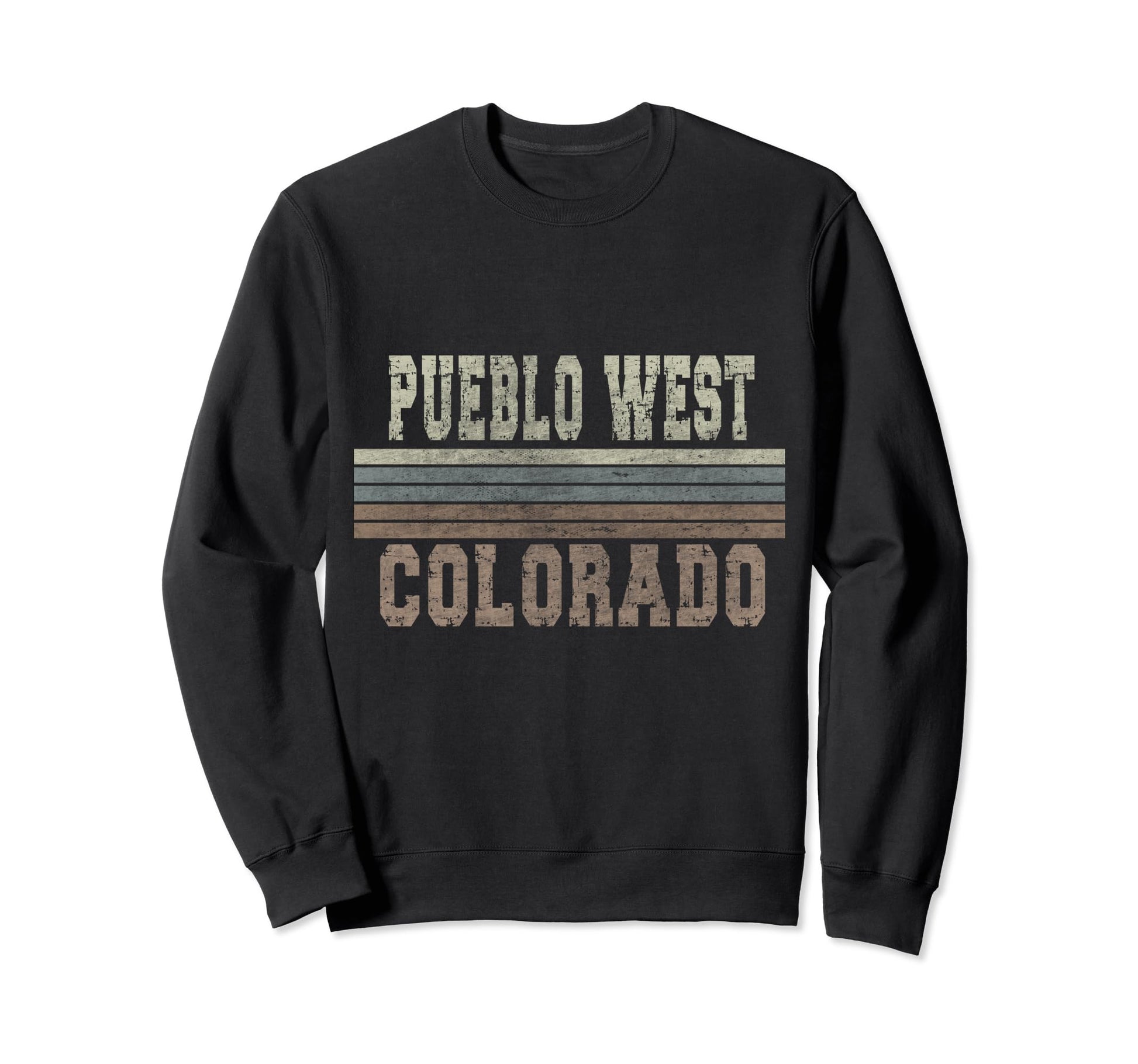 Pueblo West Colorado Sweatshirt - Unique Graphic Unisex - T-Shirt, Sweatshirt, Hoodie