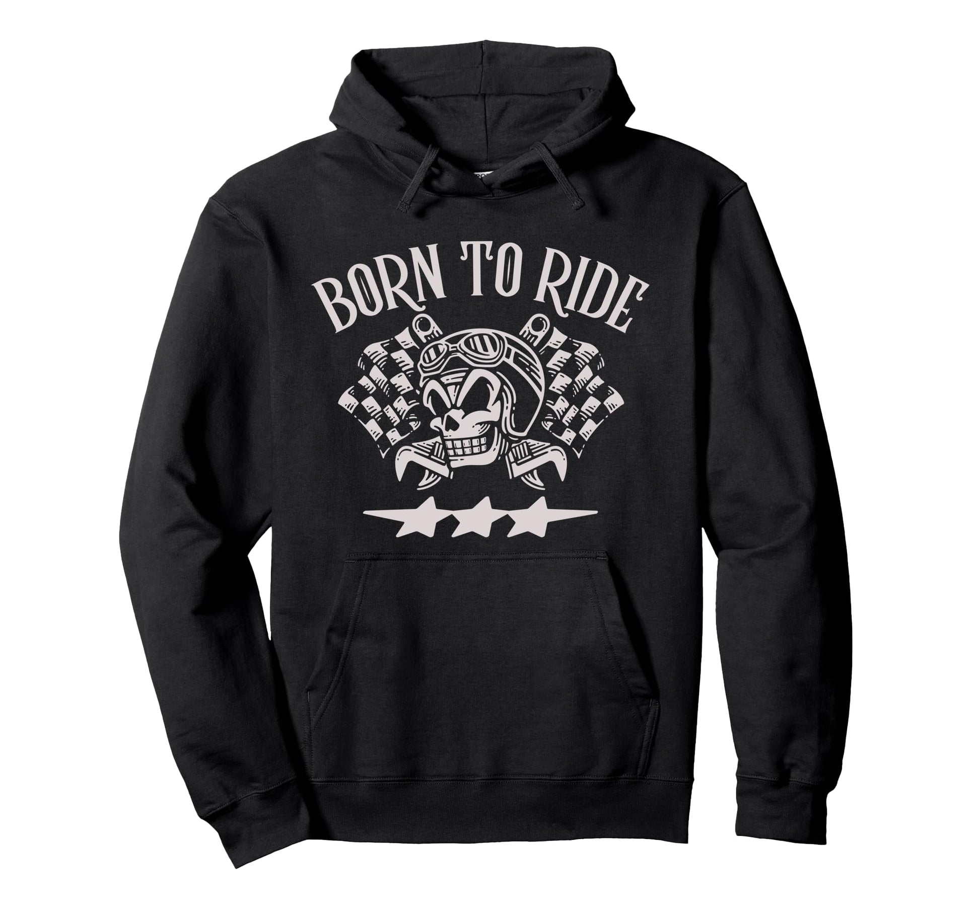 Usa Flag Motorcycle Gift Bikers Hoodie - Unique Graphic Men Women - T-Shirt, Sweatshirt, Hoodie