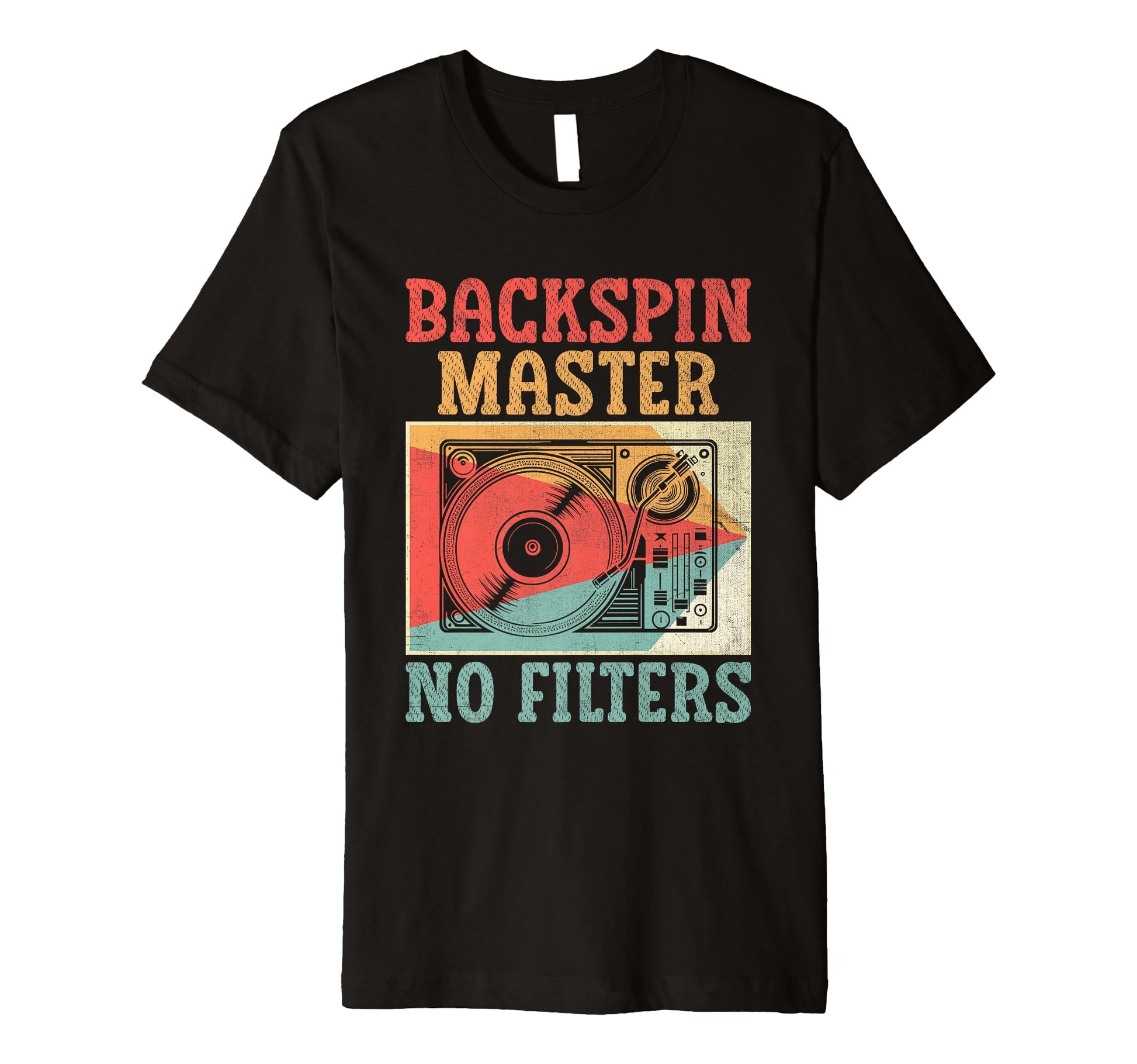 Funny Old School Dj Equipment Table T-Shirt - Streetwear Style Unisex - T-Shirt, Sweatshirt, Hoodie