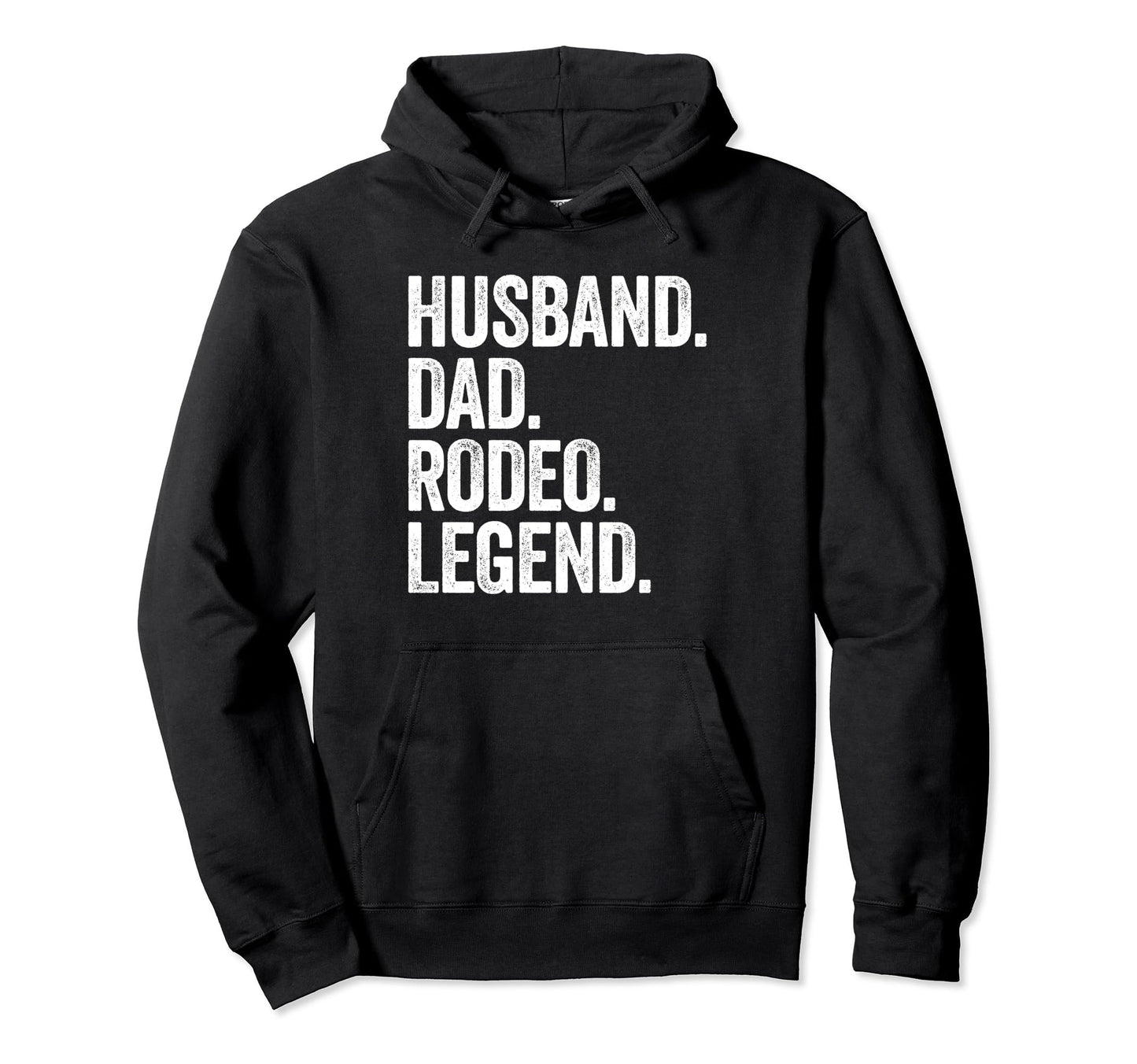 Husband Dad Rodeo Funny Cowboy Hoodie - Custom Art Print for Adults - T-Shirt, Sweatshirt, Hoodie