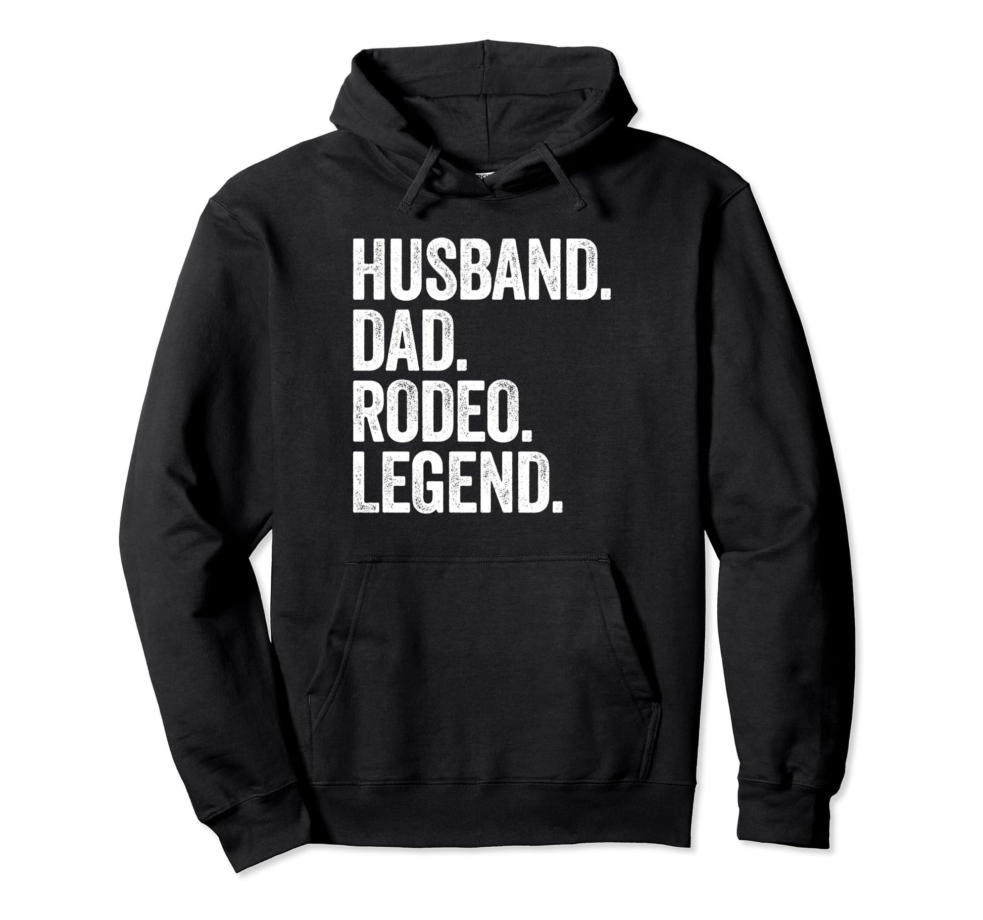 Husband Dad Rodeo Funny Cowboy Hoodie - Custom Art Print for Adults - T-Shirt, Sweatshirt, Hoodie