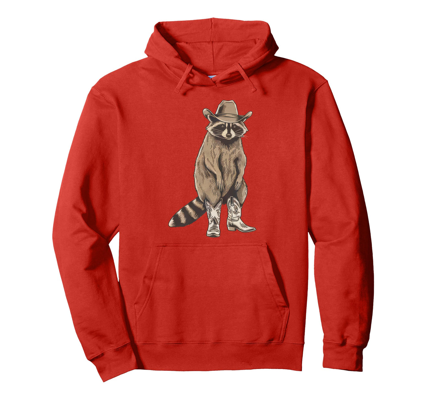 Raccoon 90S Country Music Western Hoodie - Fun Novelty Design Unisex - T-Shirt, Sweatshirt, Hoodie