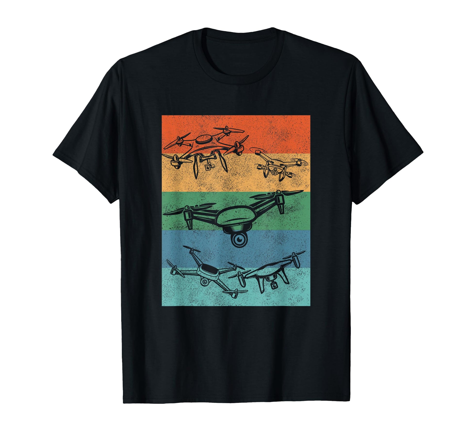 Quadcopter Drone Pilot Quadrotor Fpv Racing T-Shirt - Trendy Graphic Unisex - T-Shirt, Sweatshirt, Hoodie