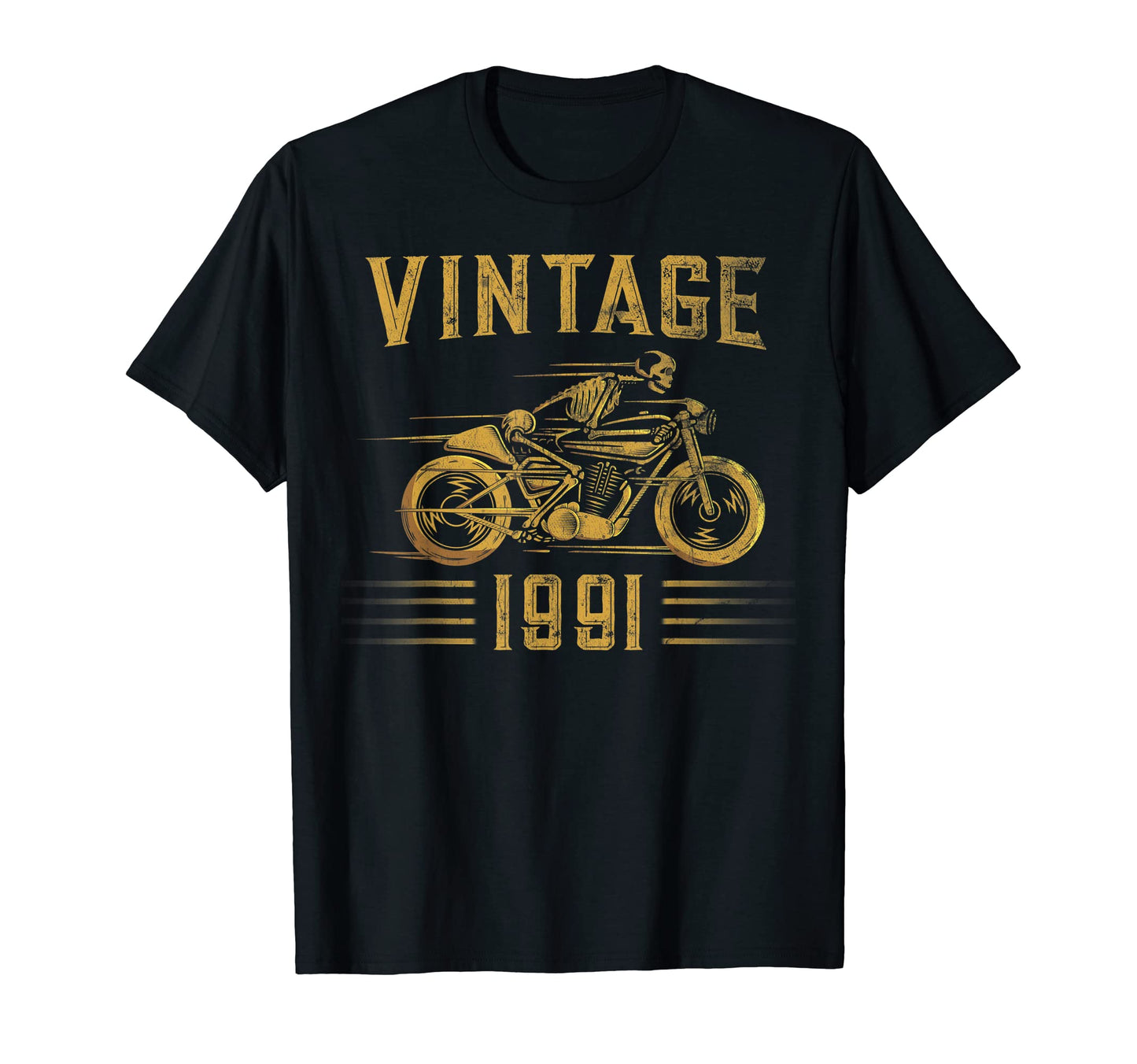 1991 Biker Motorcycle T-Shirt - Novelty Apparel Unisex - T-Shirt, Sweatshirt, Hoodie